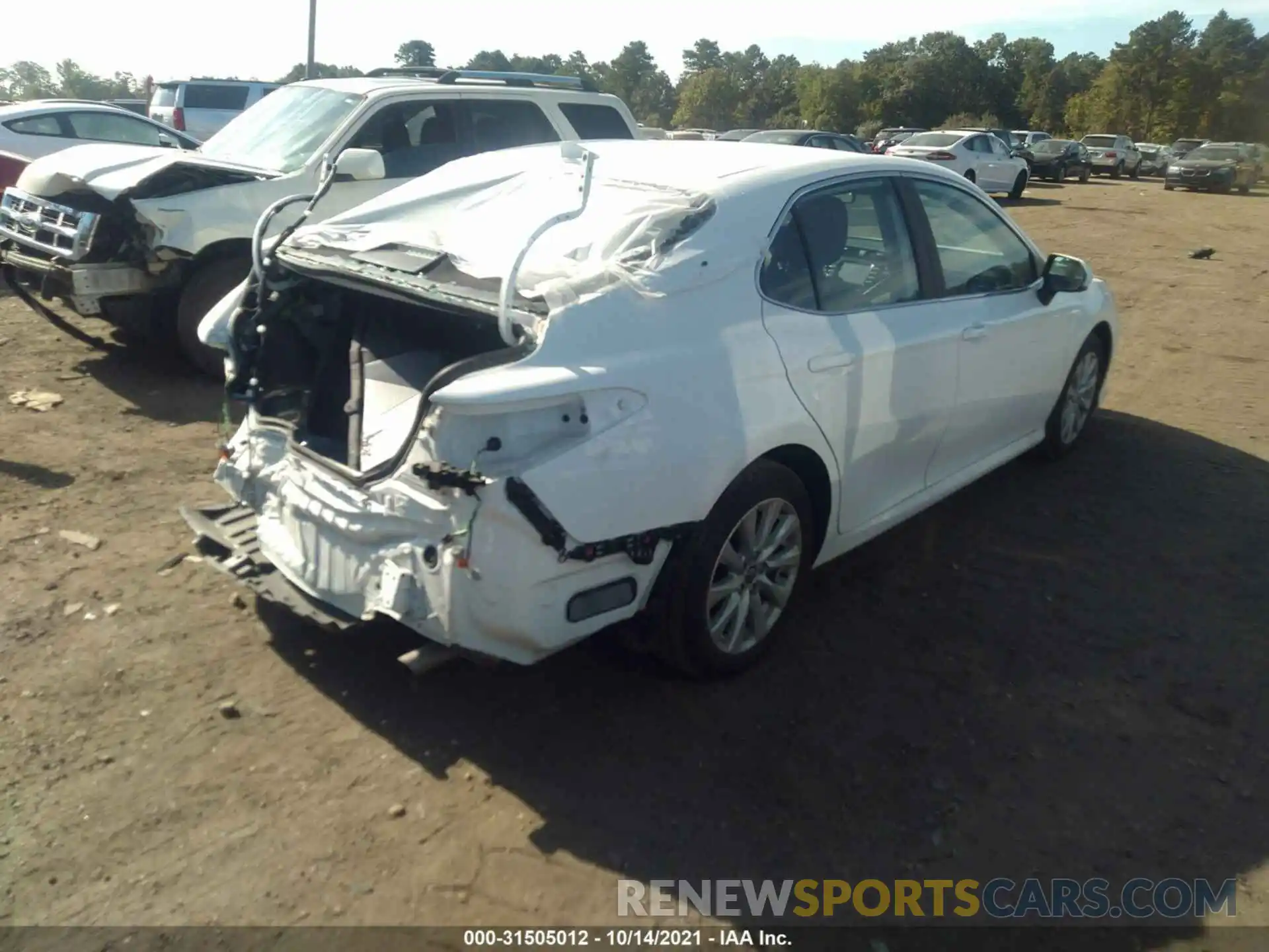 4 Photograph of a damaged car 4T1C11AK9LU502143 TOYOTA CAMRY 2020