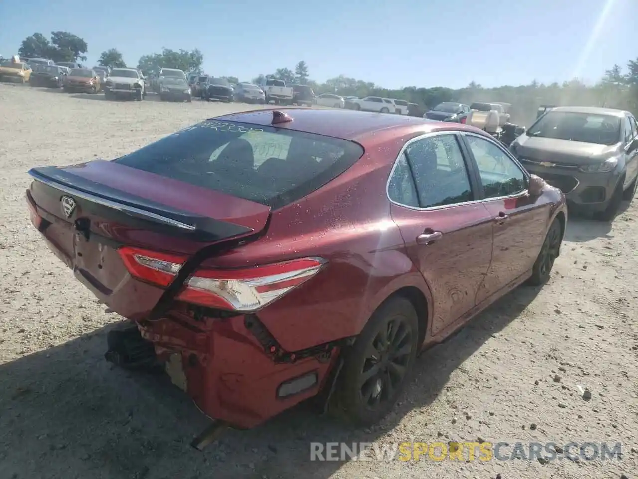 4 Photograph of a damaged car 4T1C11AK9LU507780 TOYOTA CAMRY 2020