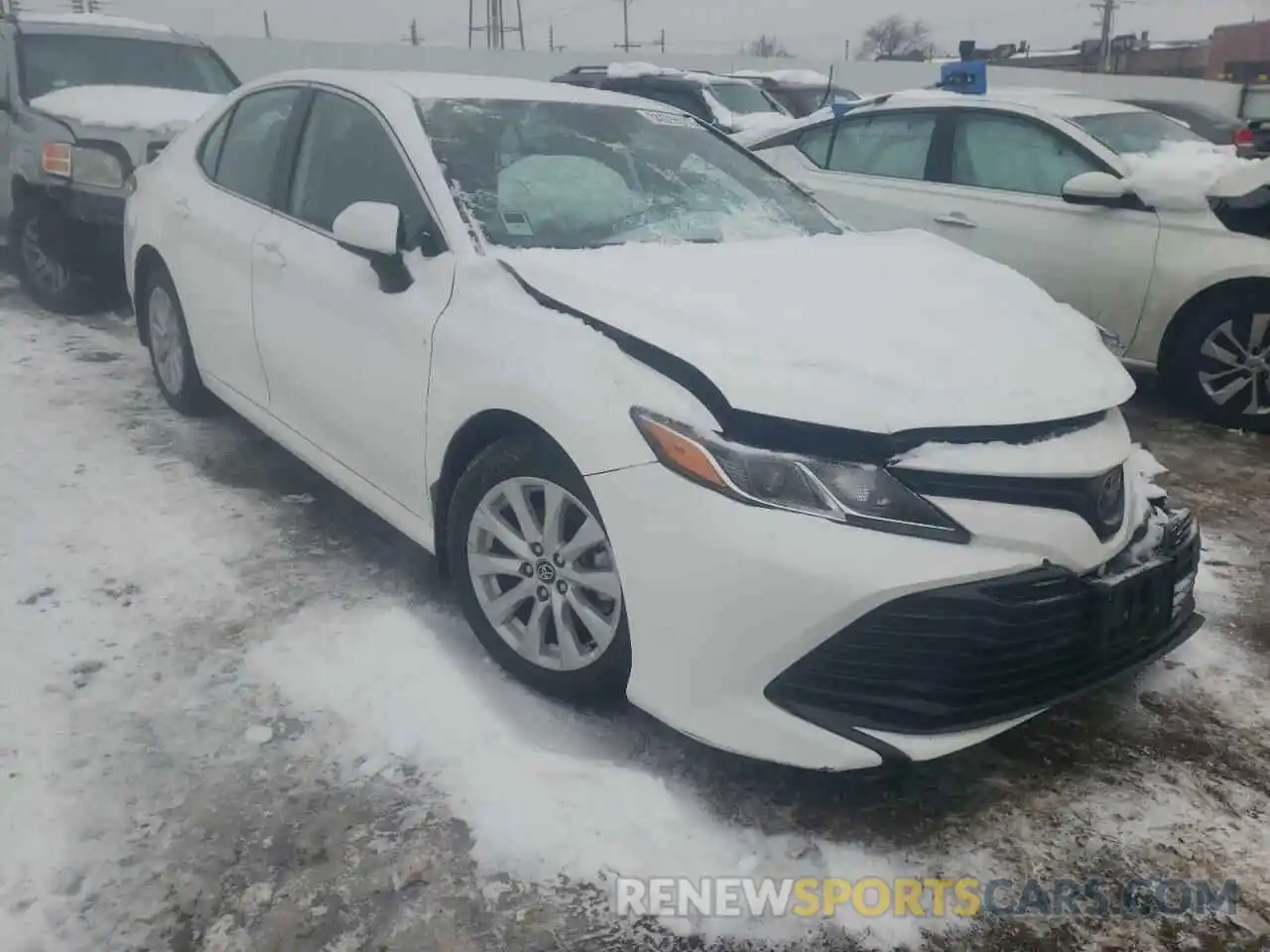 1 Photograph of a damaged car 4T1C11AK9LU857037 TOYOTA CAMRY 2020