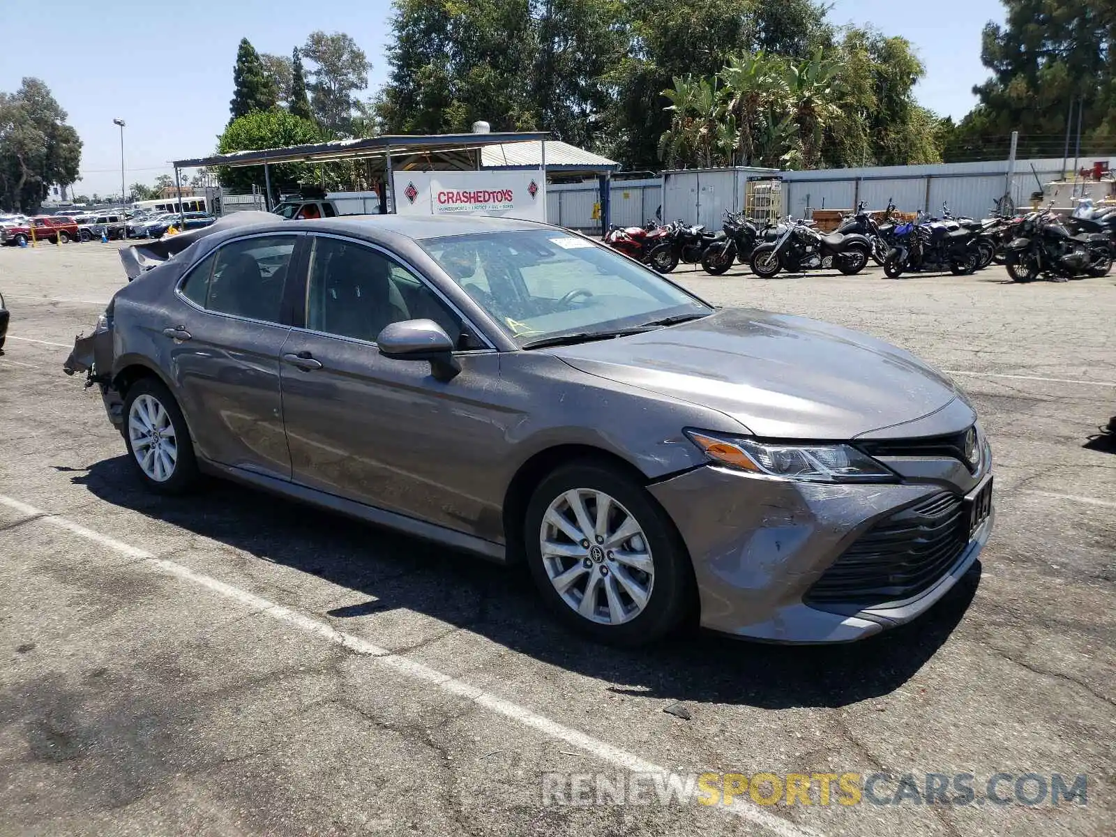 1 Photograph of a damaged car 4T1C11AK9LU857863 TOYOTA CAMRY 2020