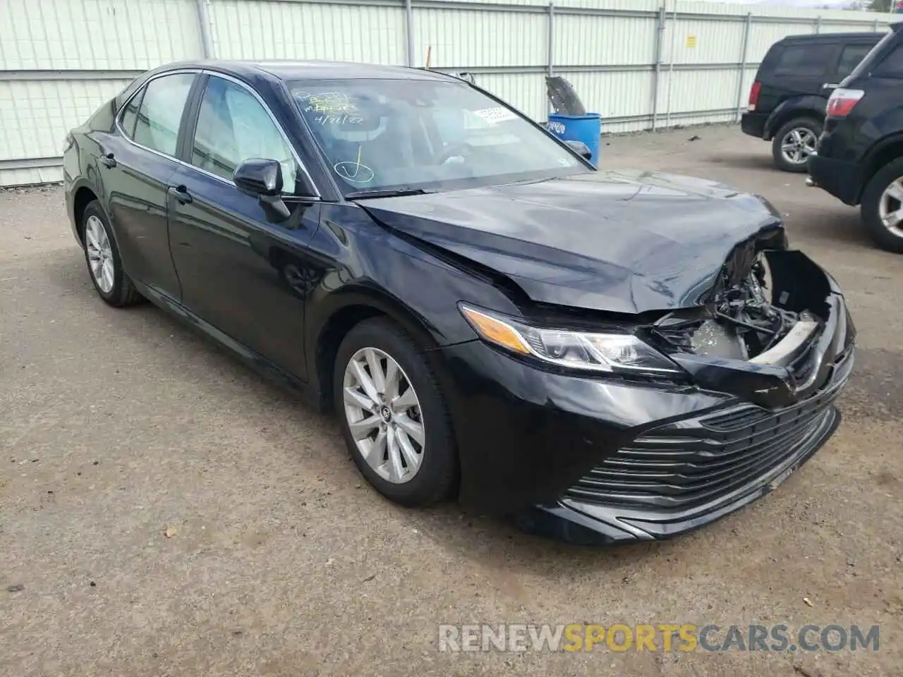 1 Photograph of a damaged car 4T1C11AK9LU860004 TOYOTA CAMRY 2020