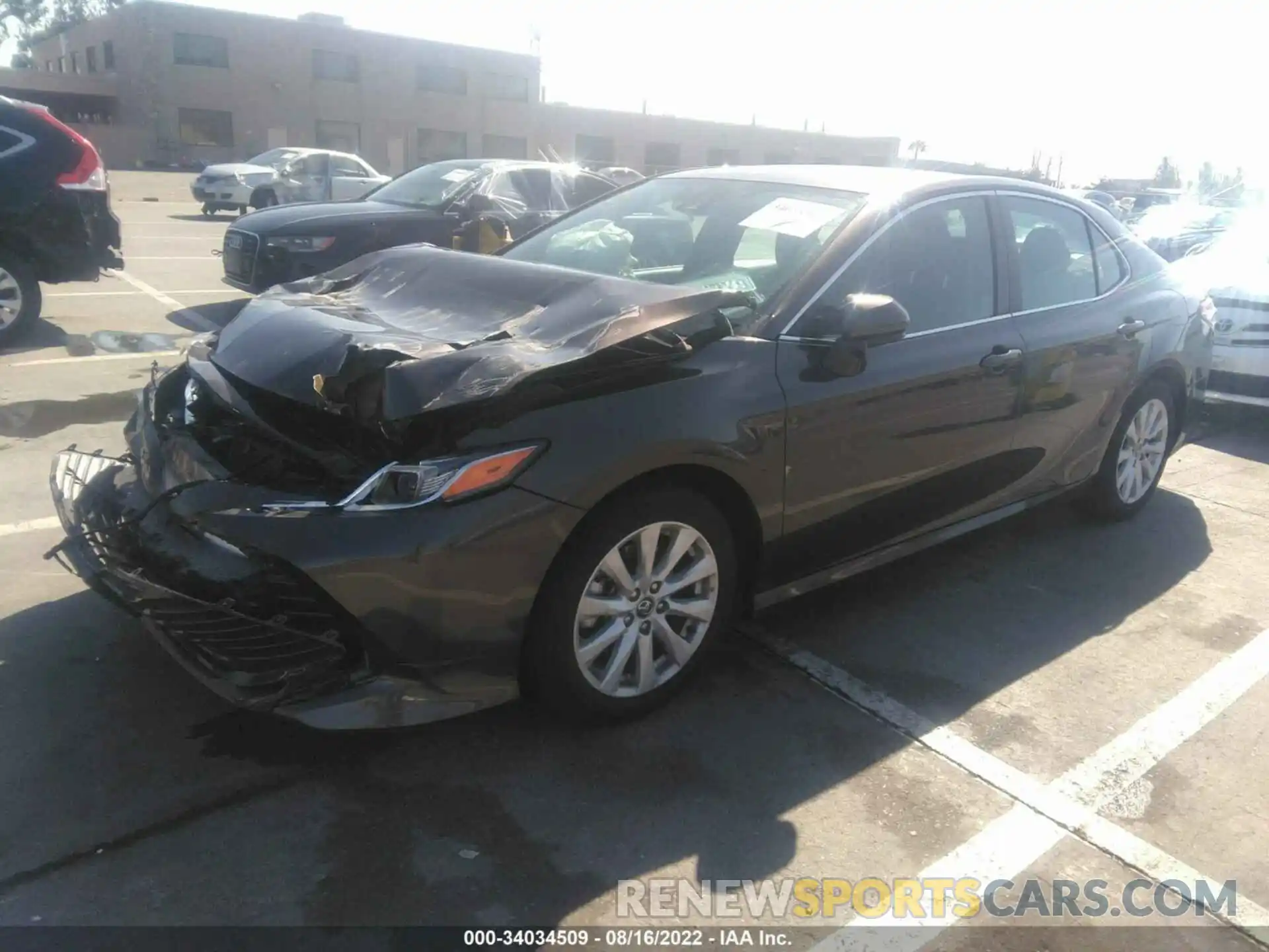 2 Photograph of a damaged car 4T1C11AK9LU863551 TOYOTA CAMRY 2020