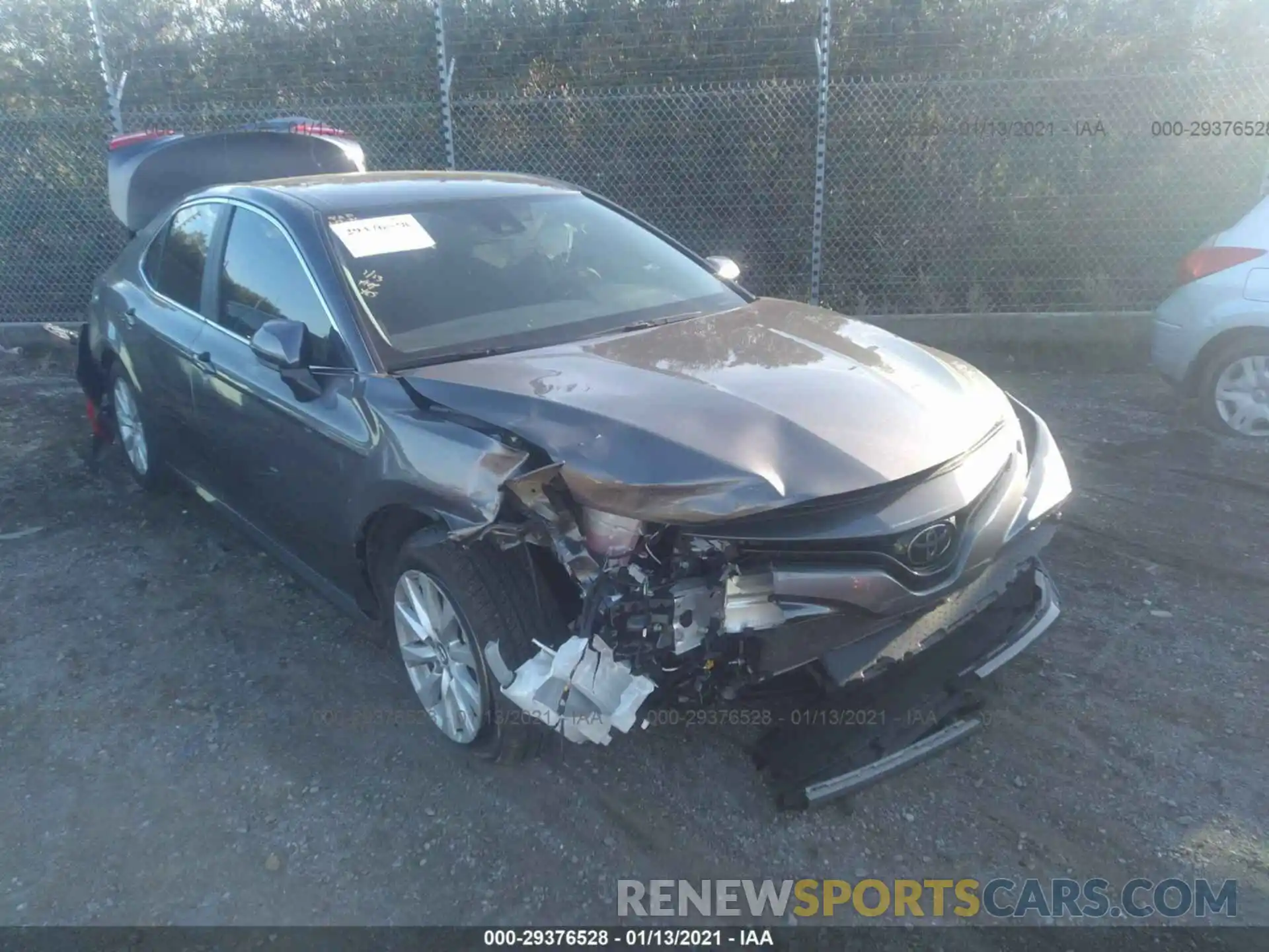 1 Photograph of a damaged car 4T1C11AK9LU865123 TOYOTA CAMRY 2020