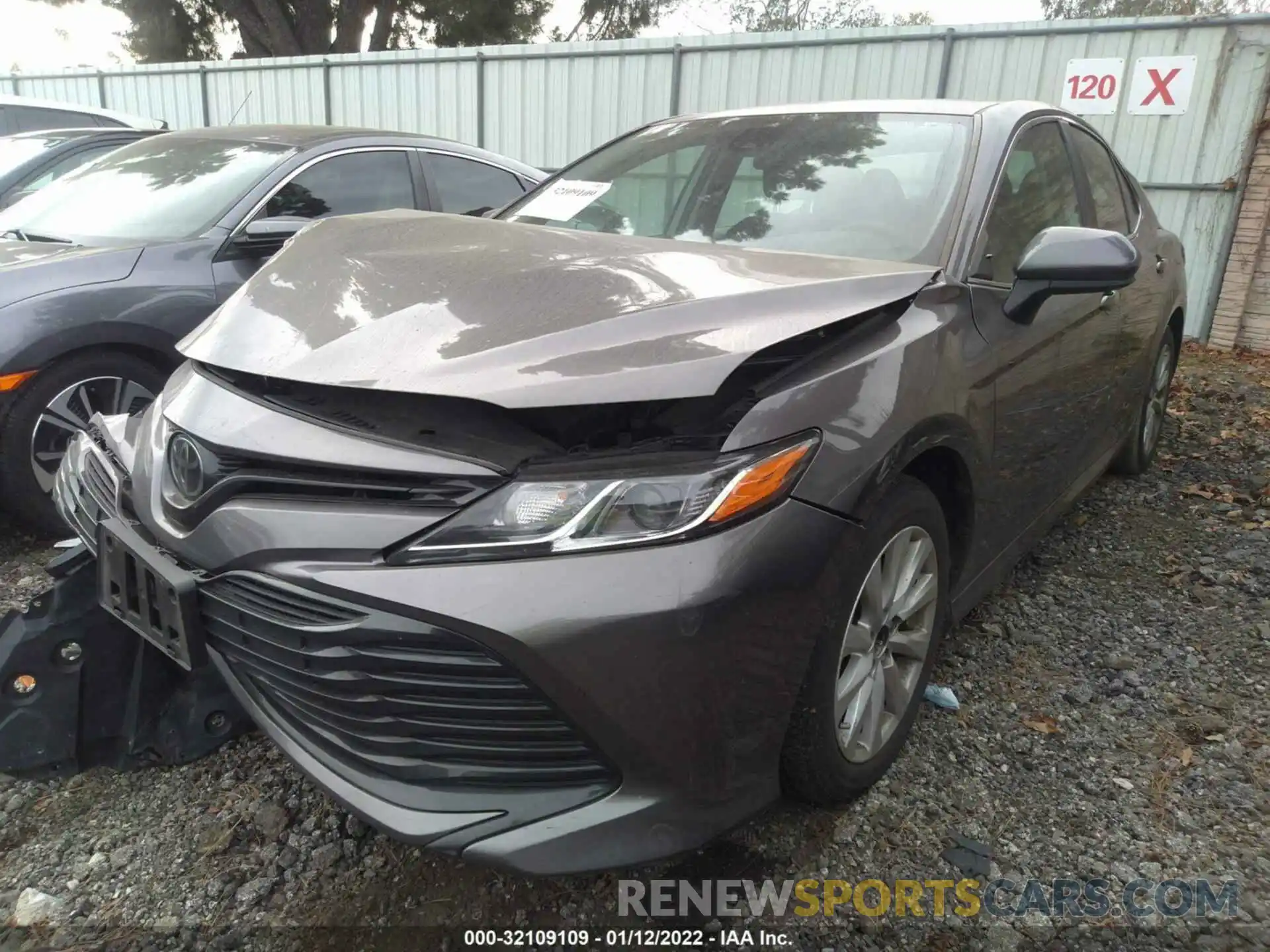 2 Photograph of a damaged car 4T1C11AK9LU866904 TOYOTA CAMRY 2020