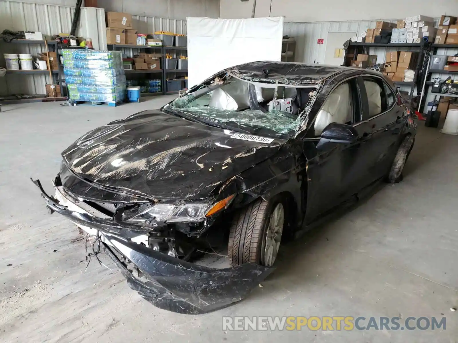 2 Photograph of a damaged car 4T1C11AK9LU872749 TOYOTA CAMRY 2020