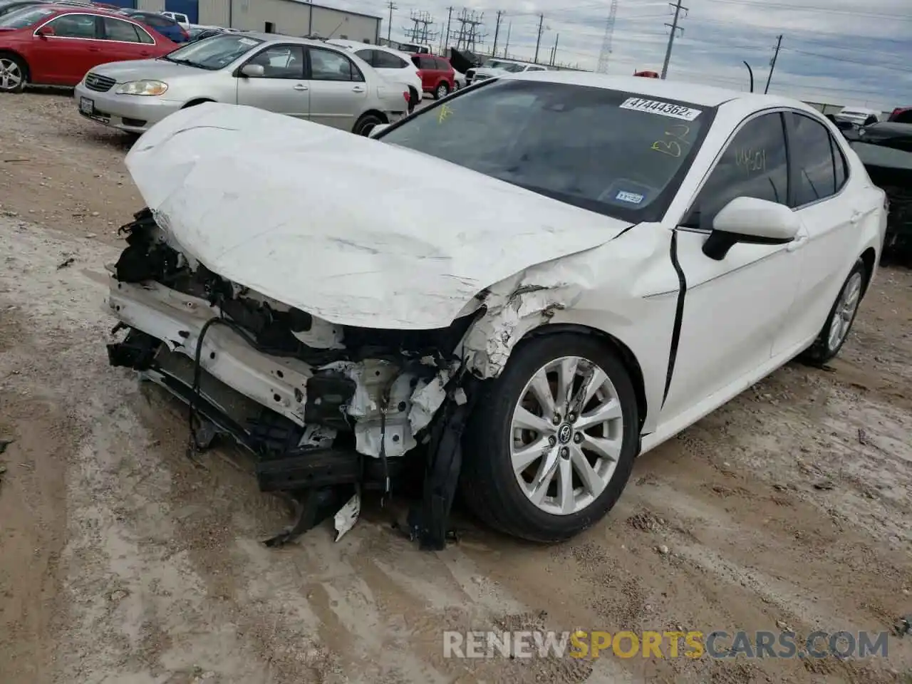 2 Photograph of a damaged car 4T1C11AK9LU878910 TOYOTA CAMRY 2020