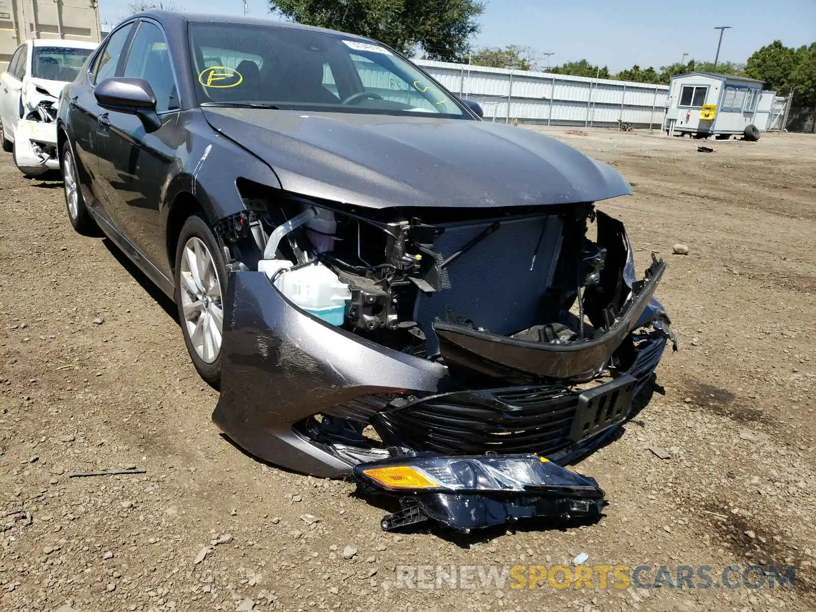 1 Photograph of a damaged car 4T1C11AK9LU883041 TOYOTA CAMRY 2020