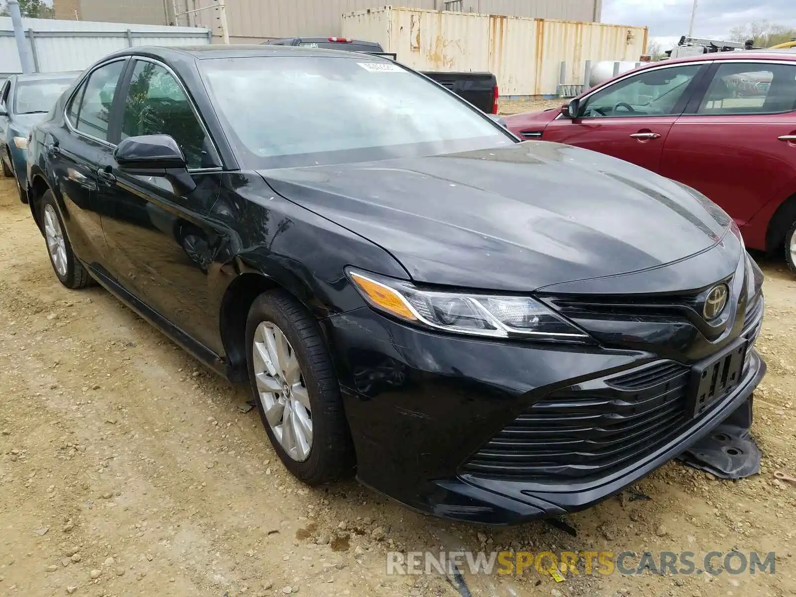 1 Photograph of a damaged car 4T1C11AK9LU885386 TOYOTA CAMRY 2020