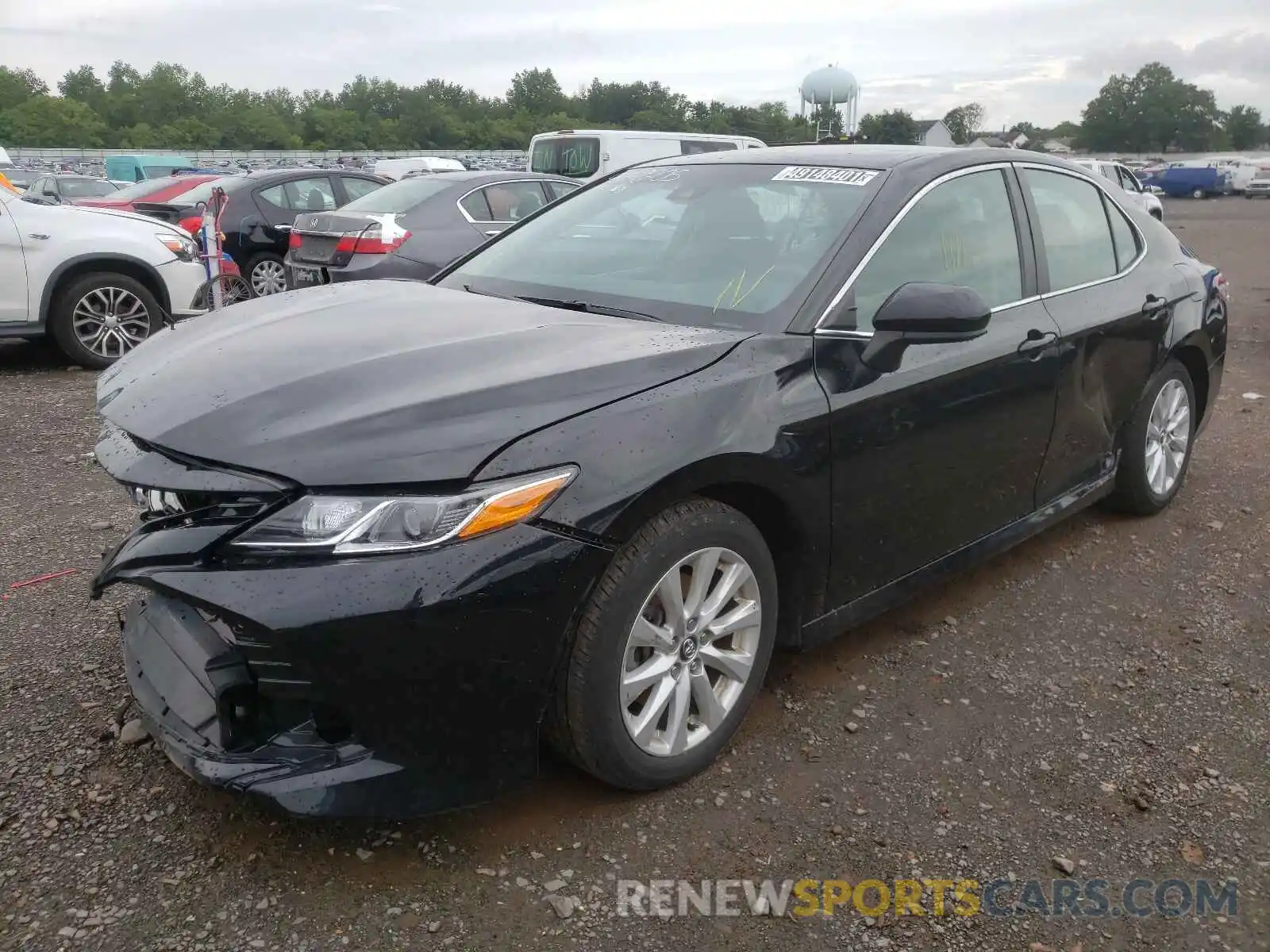 2 Photograph of a damaged car 4T1C11AK9LU886053 TOYOTA CAMRY 2020