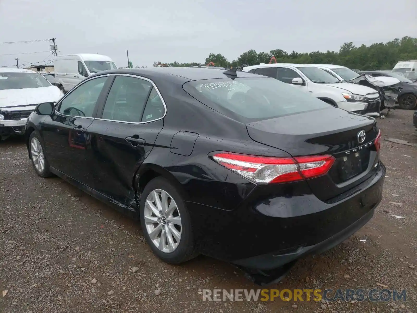 3 Photograph of a damaged car 4T1C11AK9LU886053 TOYOTA CAMRY 2020