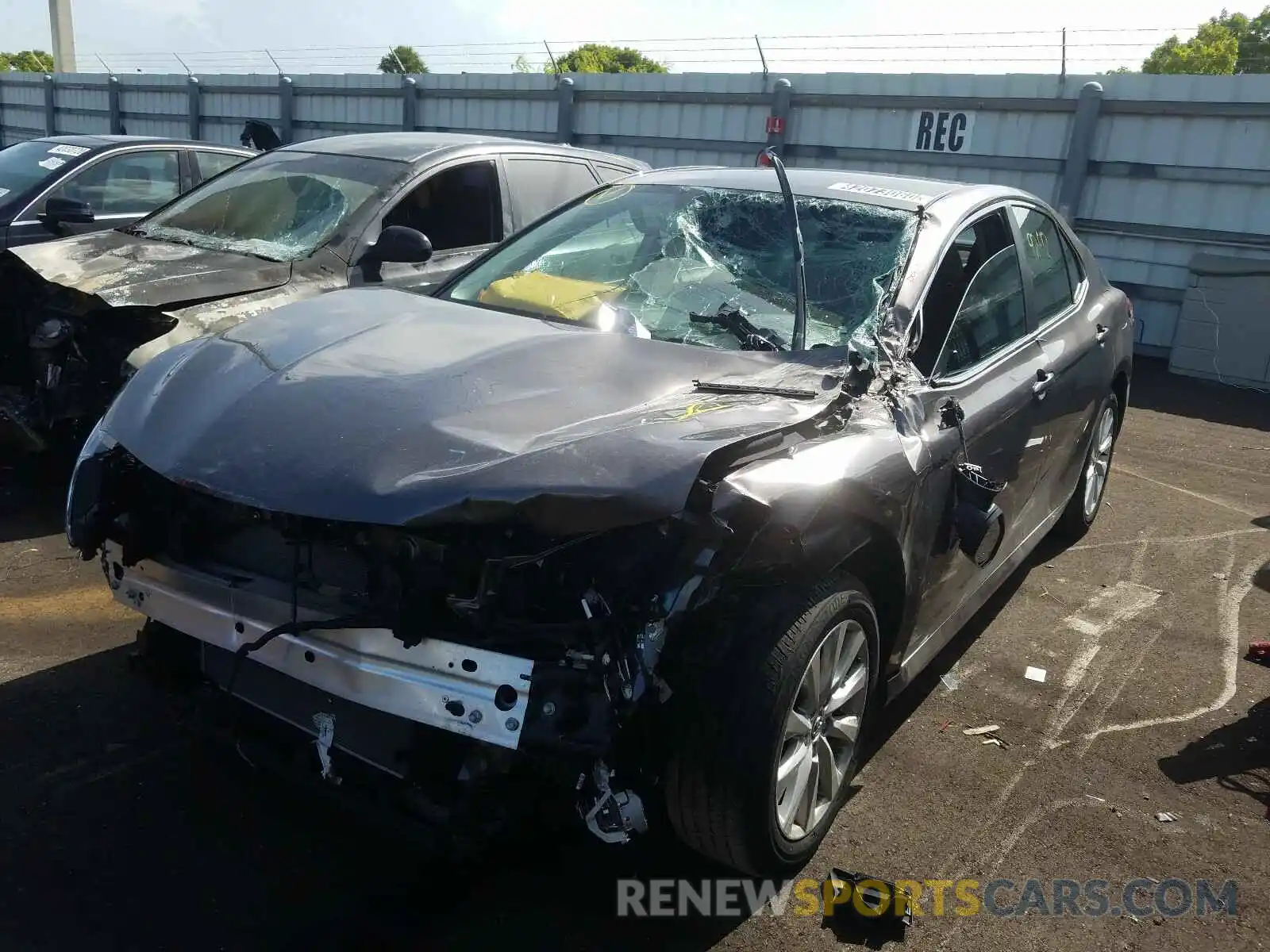 2 Photograph of a damaged car 4T1C11AK9LU887171 TOYOTA CAMRY 2020