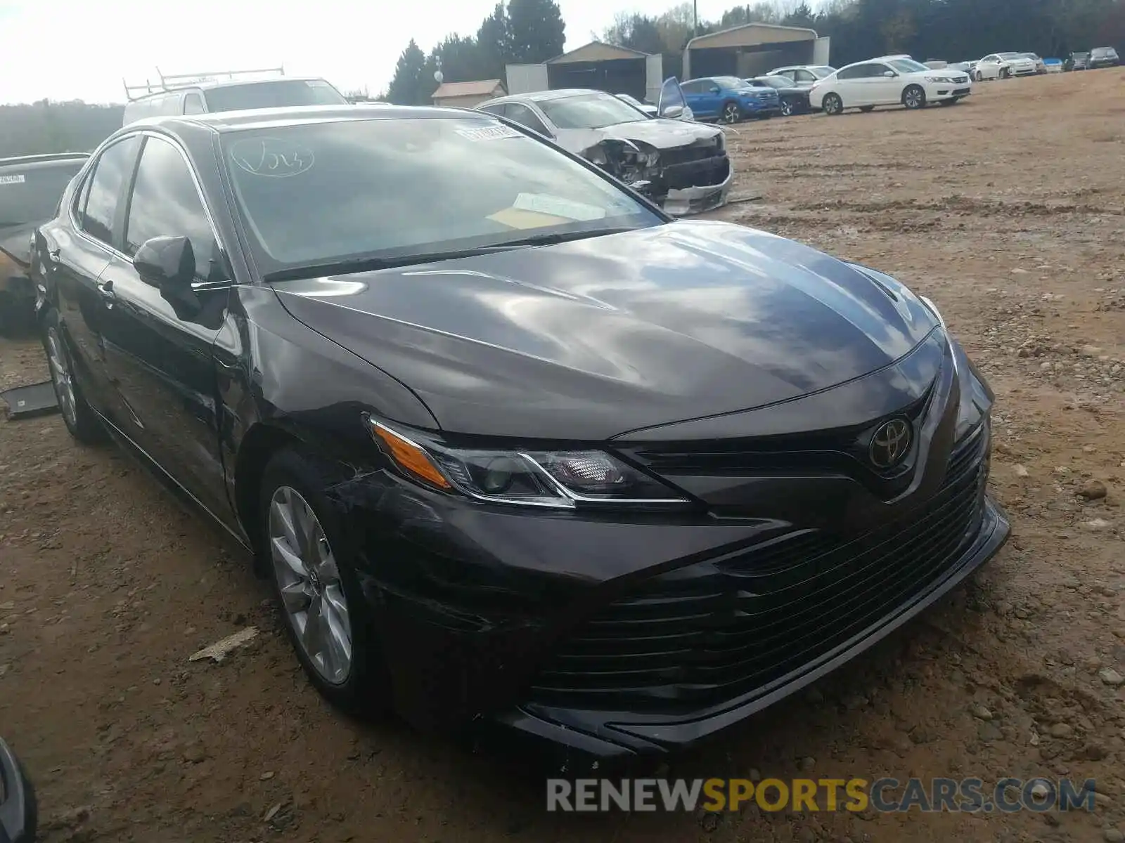 1 Photograph of a damaged car 4T1C11AK9LU887641 TOYOTA CAMRY 2020