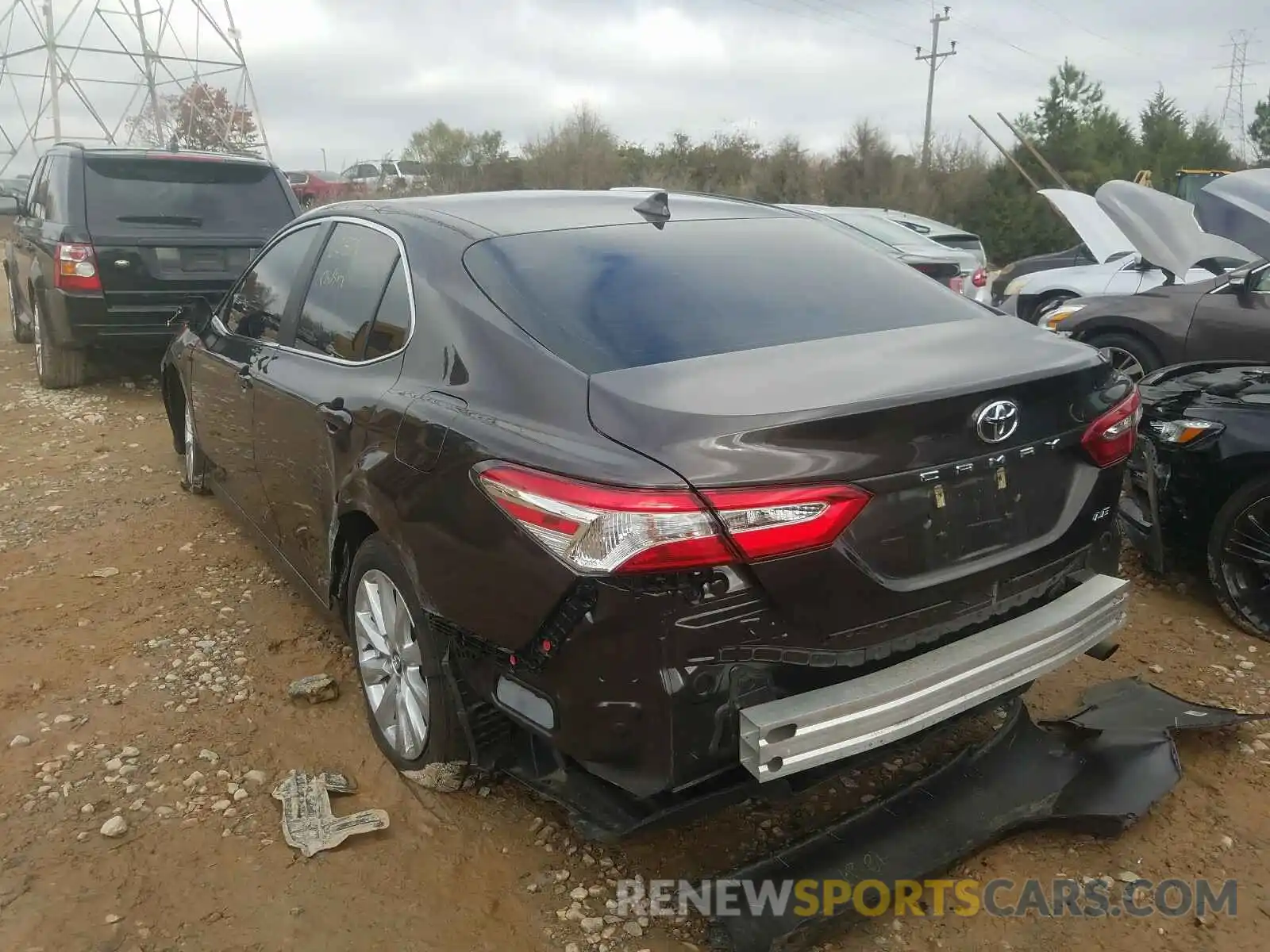 3 Photograph of a damaged car 4T1C11AK9LU887641 TOYOTA CAMRY 2020