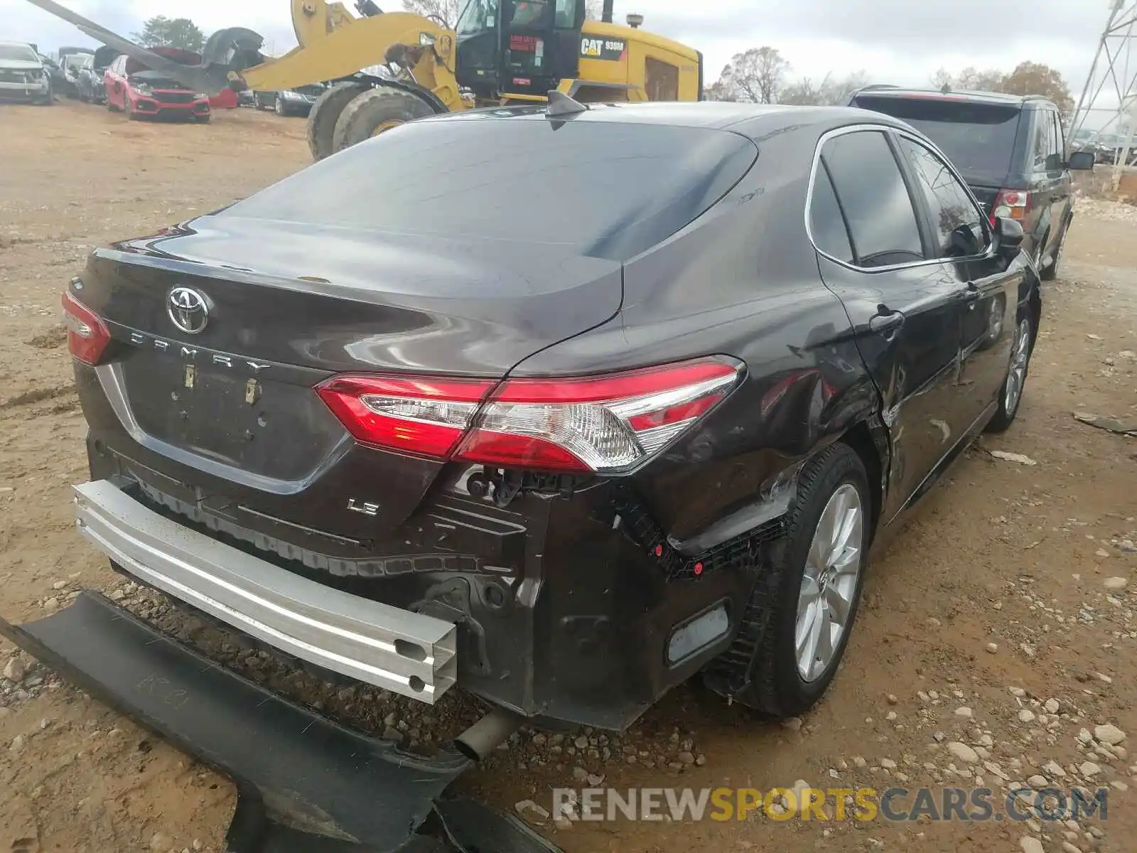 4 Photograph of a damaged car 4T1C11AK9LU887641 TOYOTA CAMRY 2020