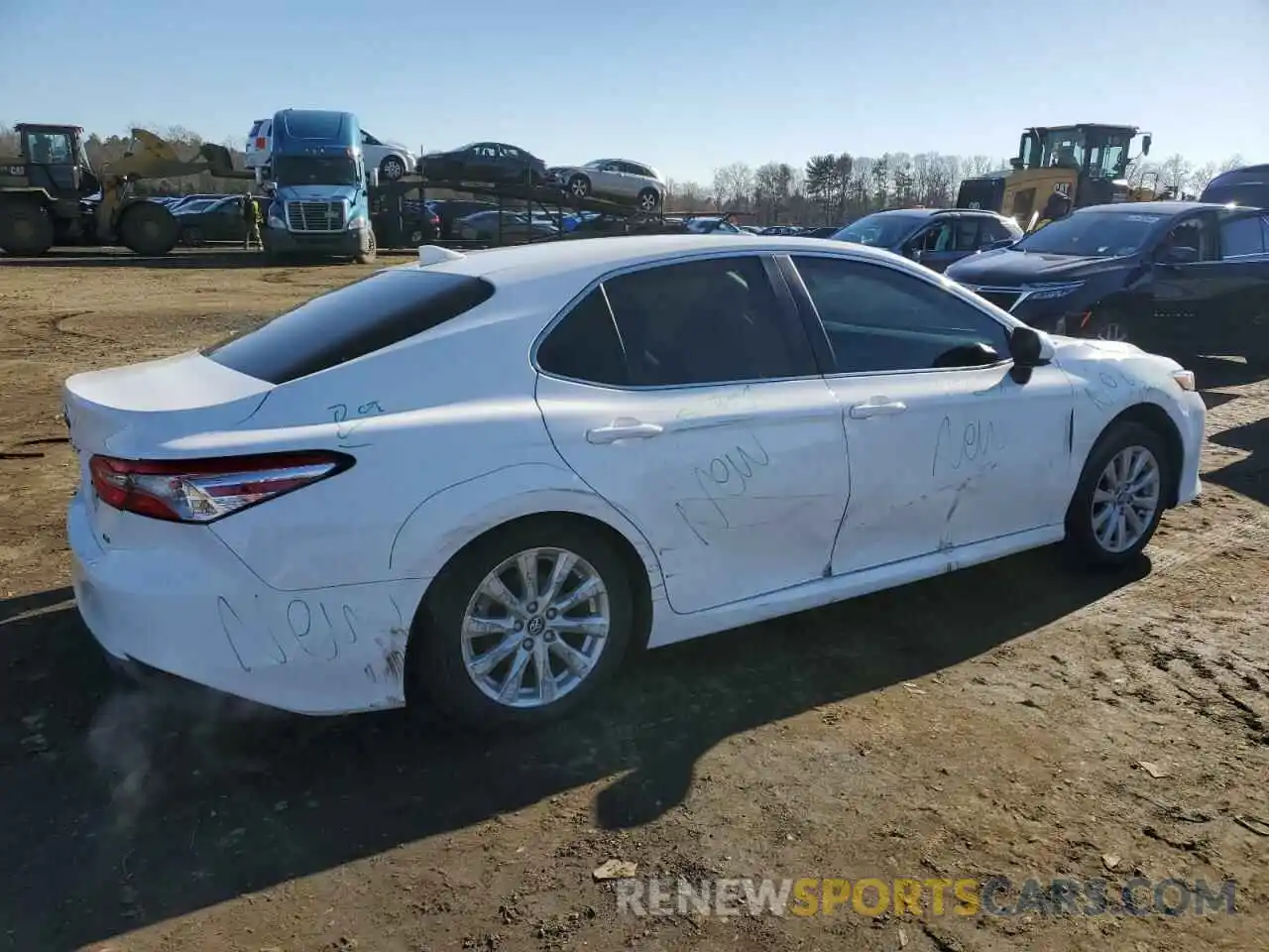 3 Photograph of a damaged car 4T1C11AK9LU887784 TOYOTA CAMRY 2020