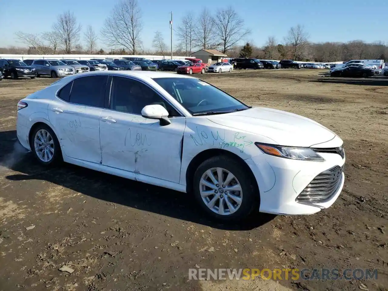 4 Photograph of a damaged car 4T1C11AK9LU887784 TOYOTA CAMRY 2020