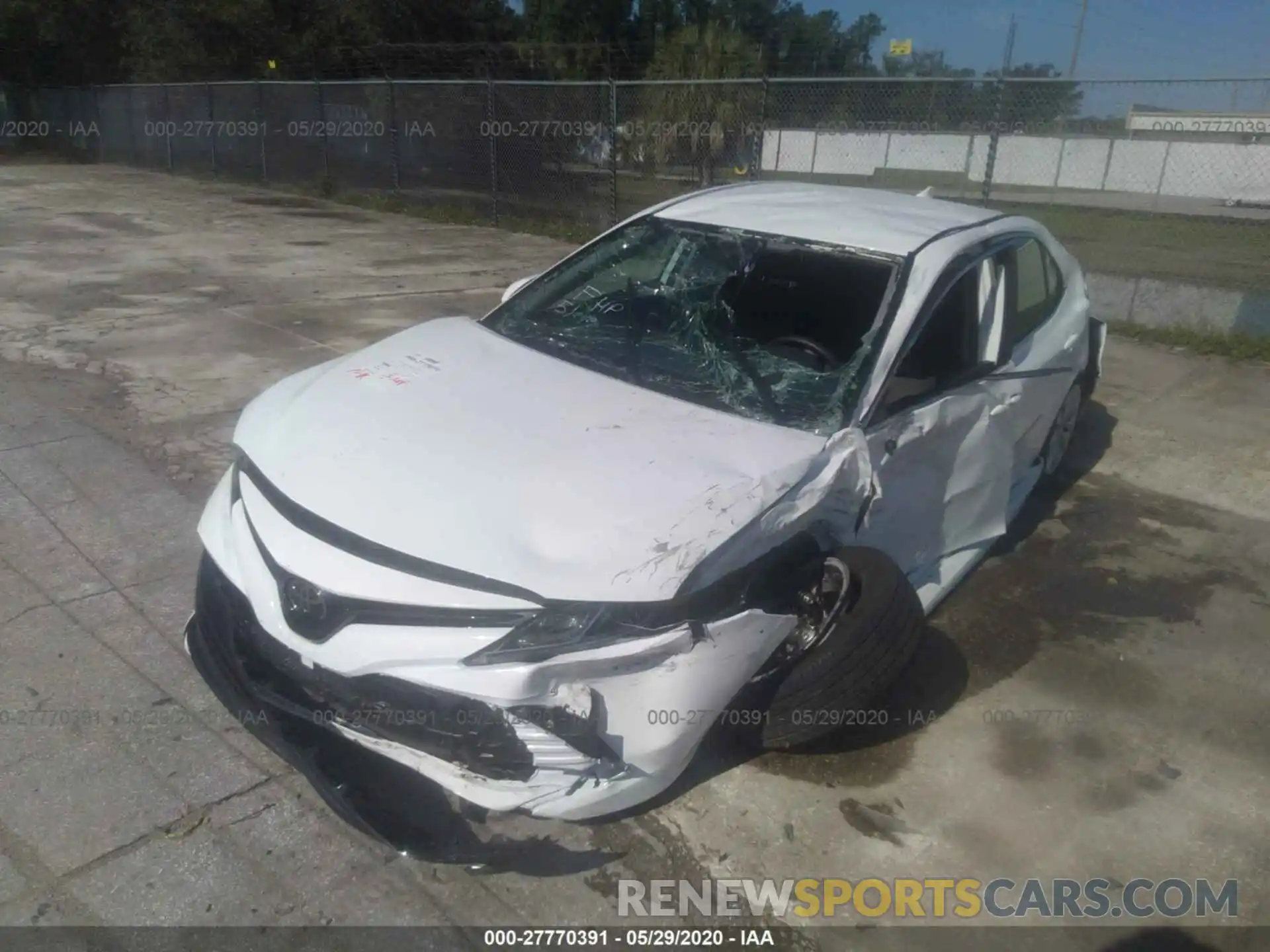 6 Photograph of a damaged car 4T1C11AK9LU888255 TOYOTA CAMRY 2020