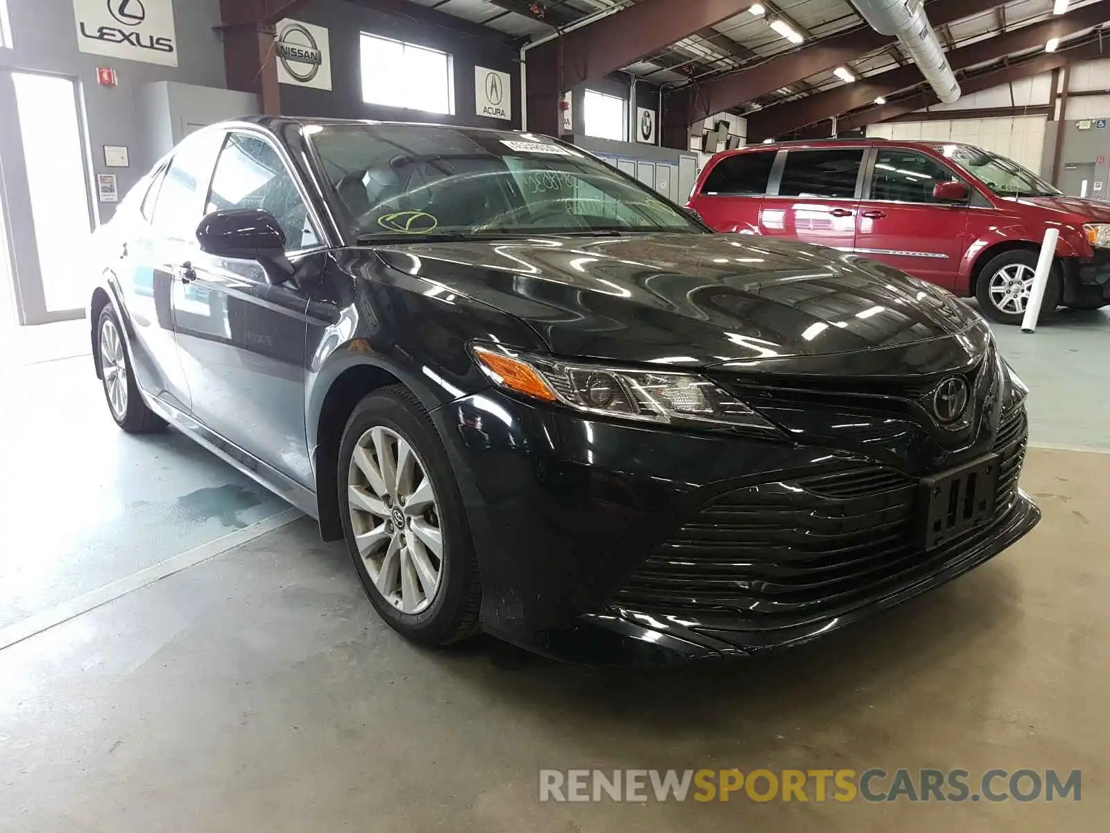 1 Photograph of a damaged car 4T1C11AK9LU889924 TOYOTA CAMRY 2020