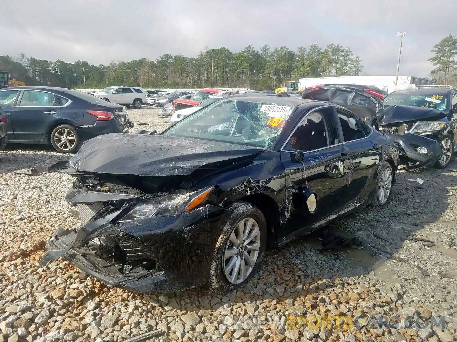 2 Фотография поврежденного автомобиля 4T1C11AK9LU890085 TOYOTA CAMRY 2020