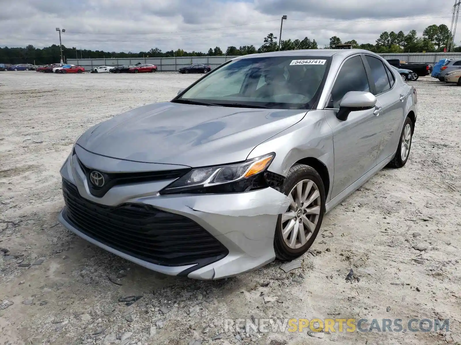 2 Photograph of a damaged car 4T1C11AK9LU890698 TOYOTA CAMRY 2020