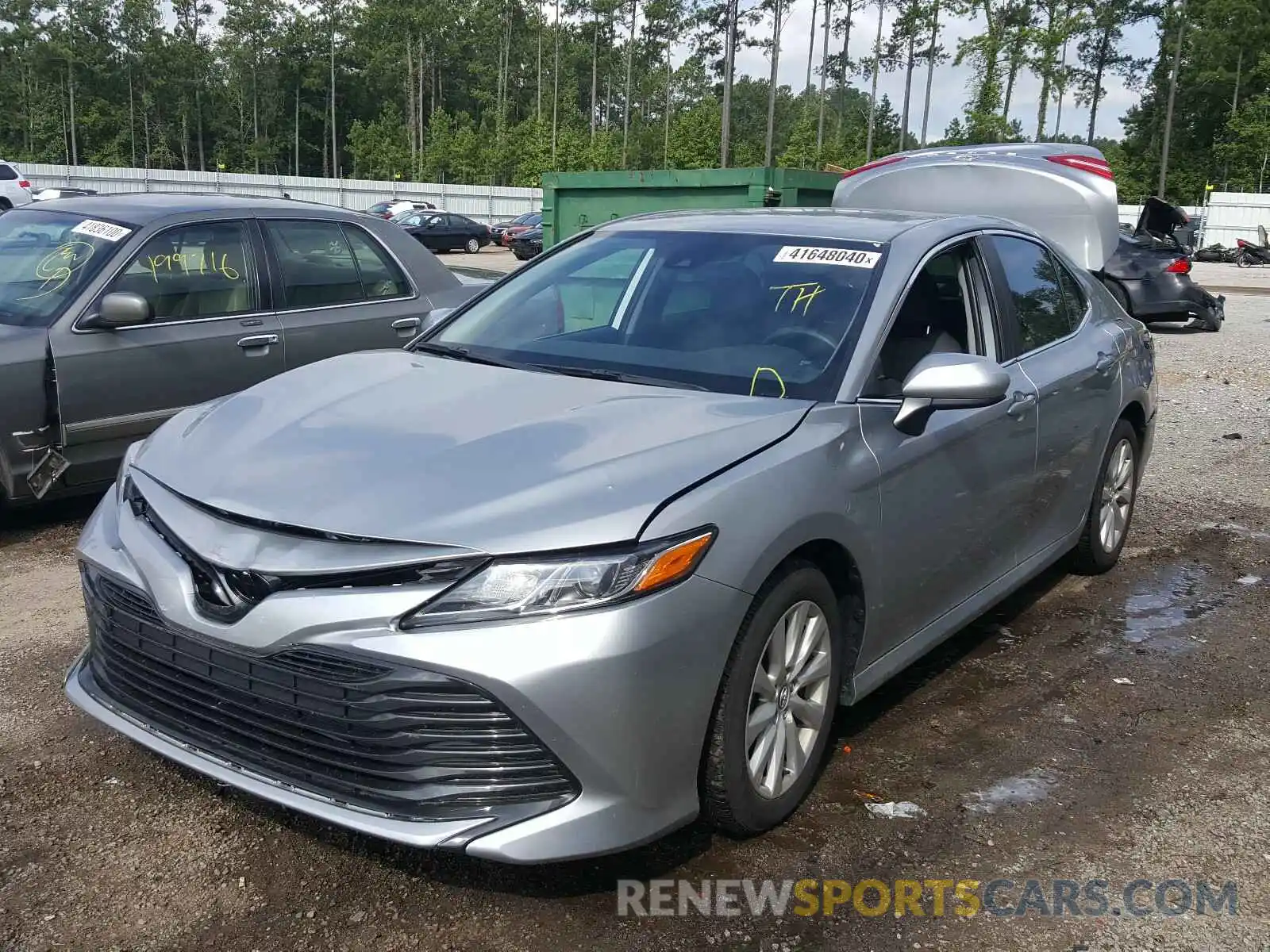 2 Photograph of a damaged car 4T1C11AK9LU894668 TOYOTA CAMRY 2020