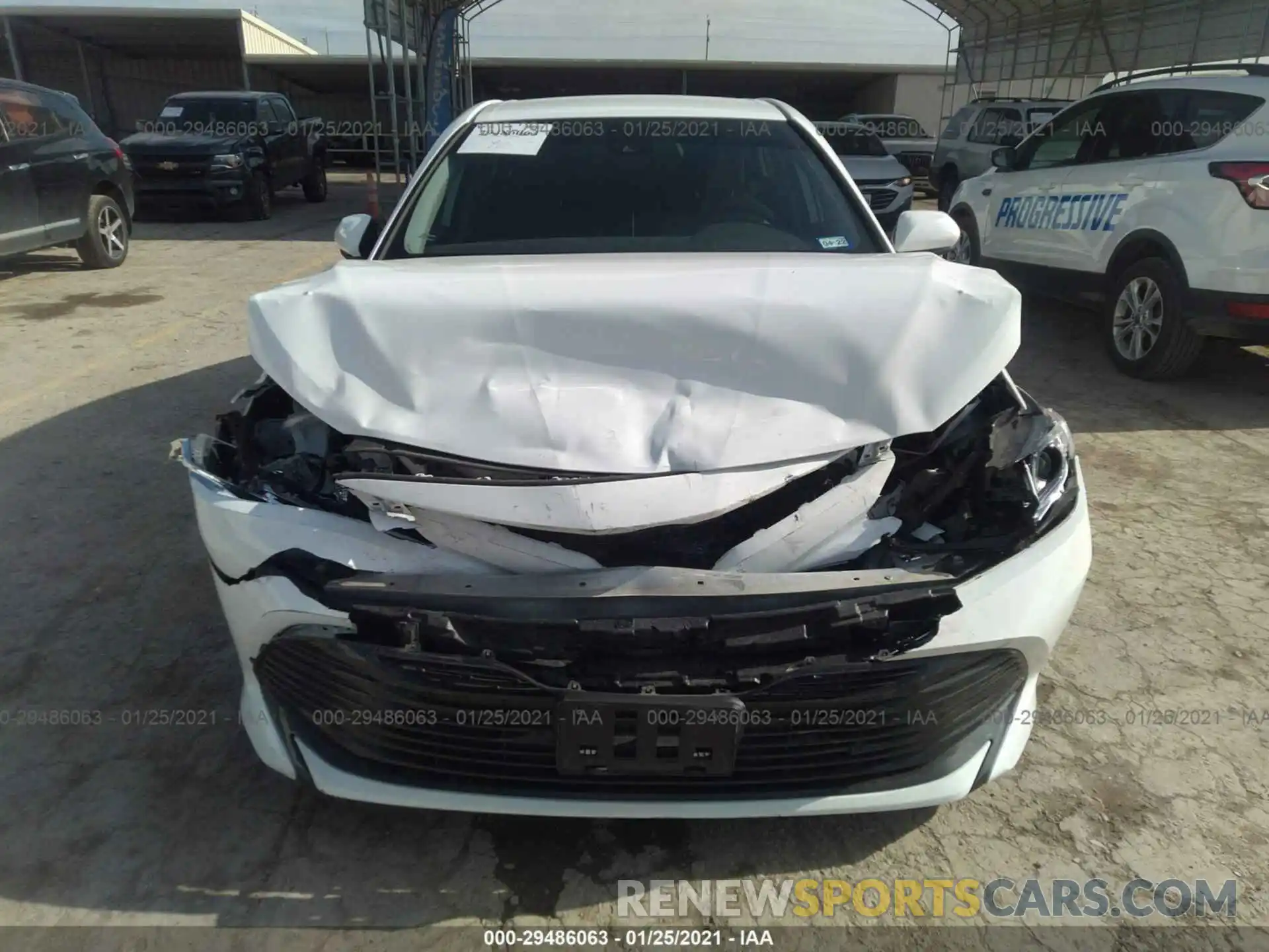 6 Photograph of a damaged car 4T1C11AK9LU907127 TOYOTA CAMRY 2020