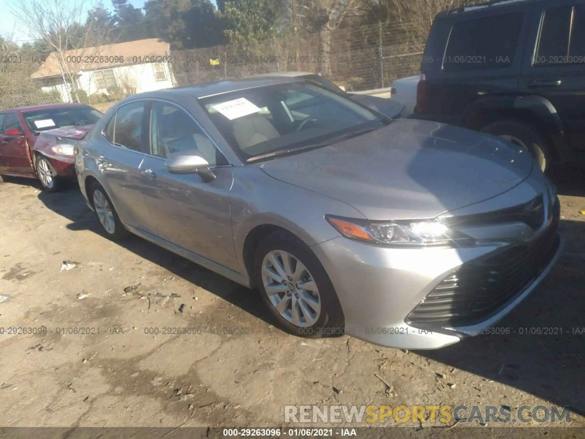 1 Photograph of a damaged car 4T1C11AK9LU909797 TOYOTA CAMRY 2020