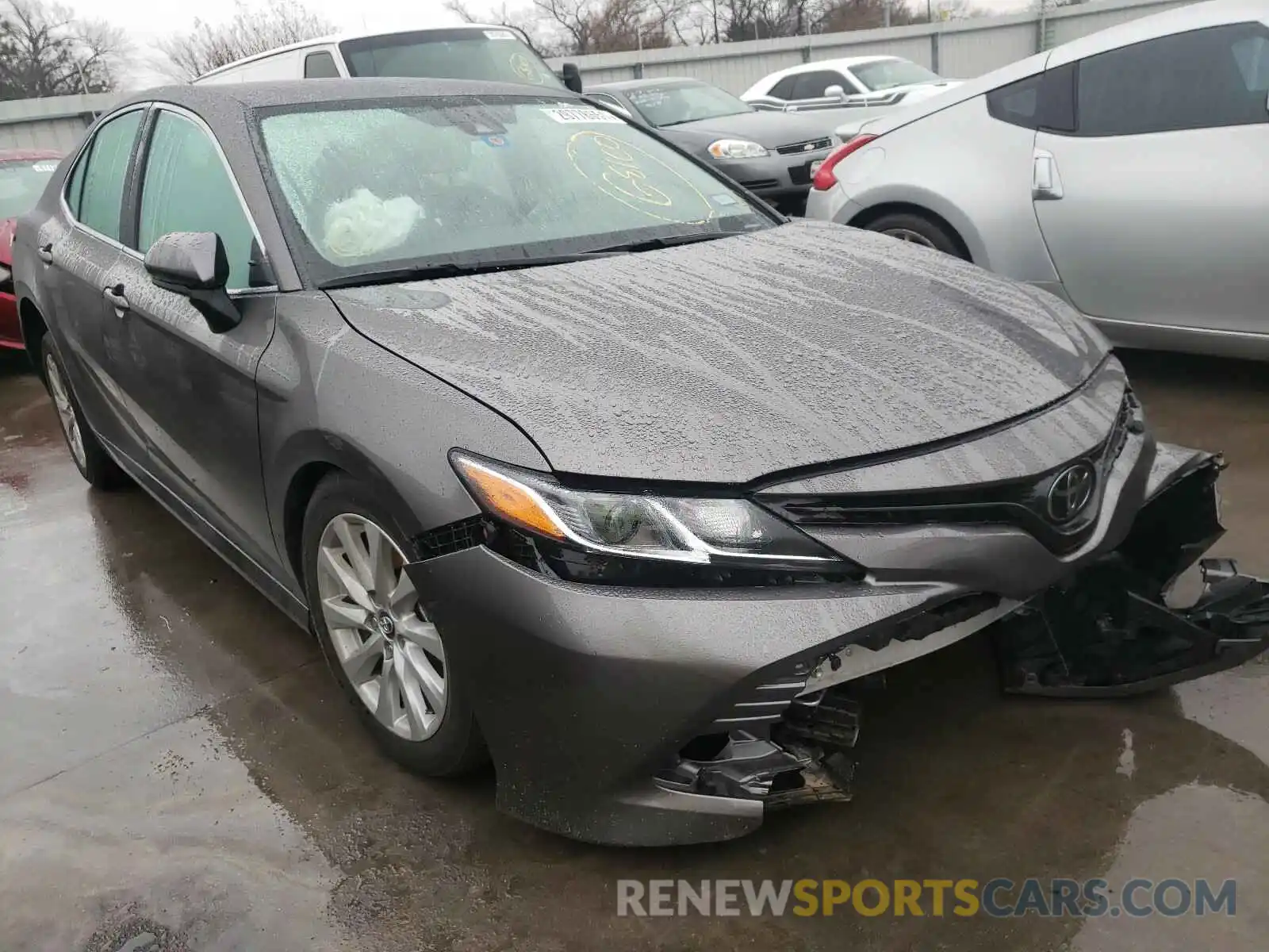 1 Photograph of a damaged car 4T1C11AK9LU910156 TOYOTA CAMRY 2020