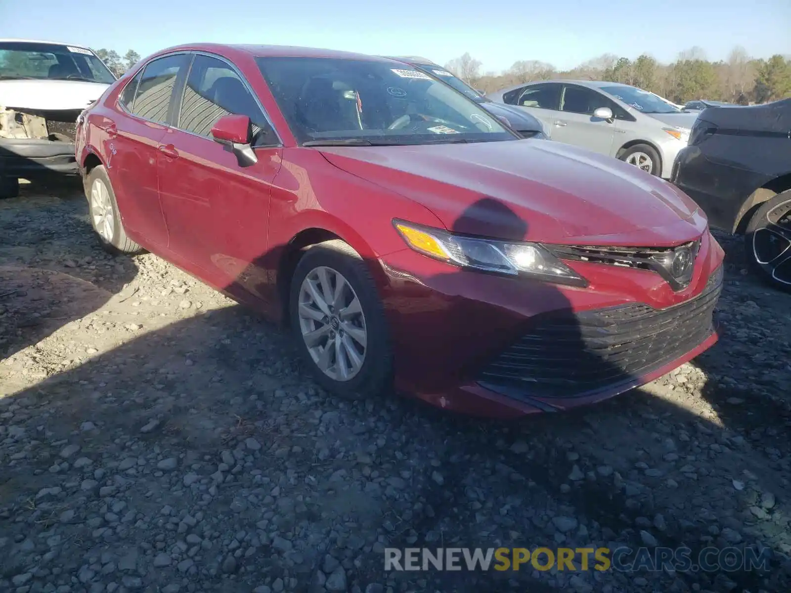 1 Photograph of a damaged car 4T1C11AK9LU911386 TOYOTA CAMRY 2020