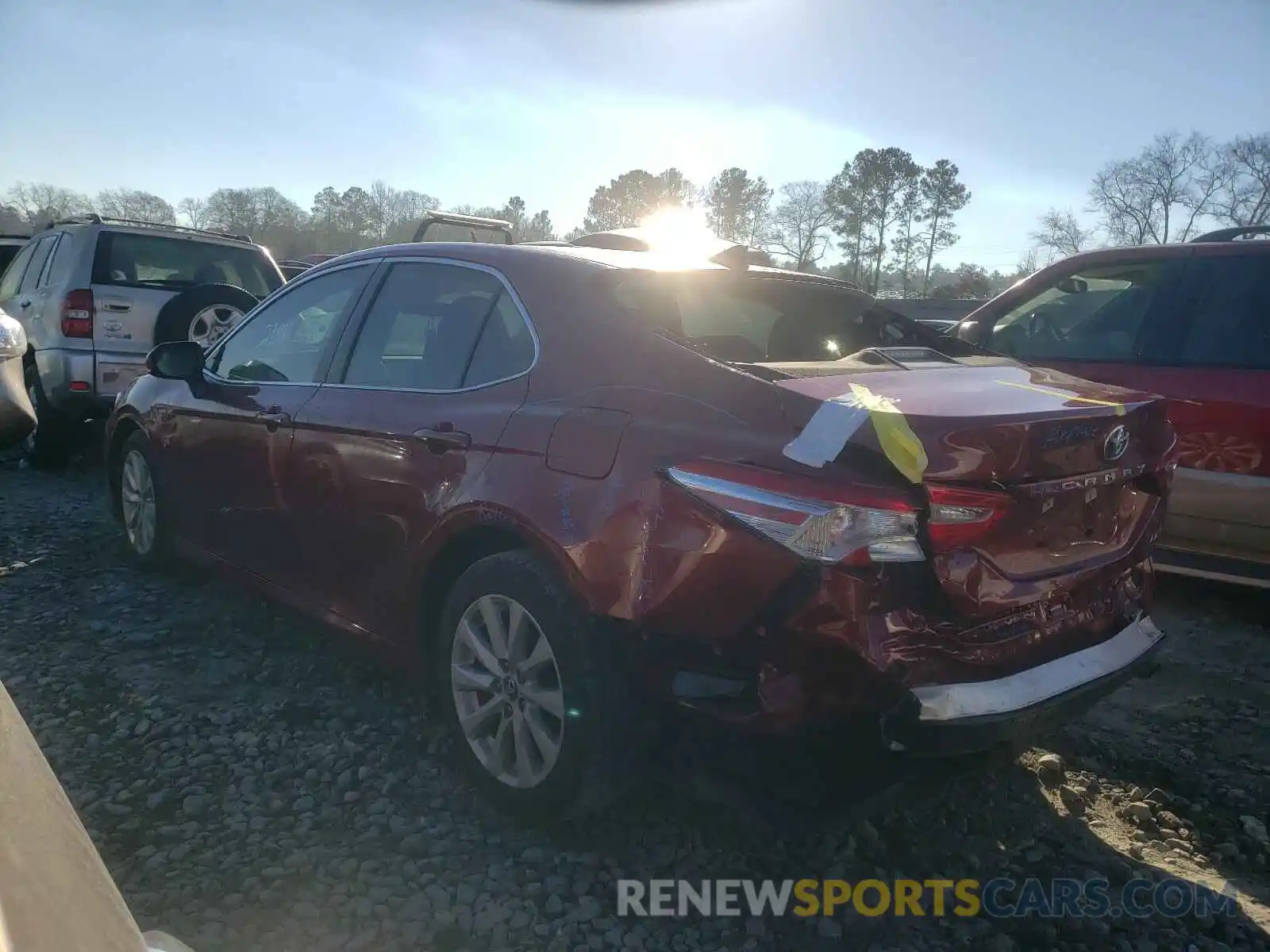 3 Photograph of a damaged car 4T1C11AK9LU911386 TOYOTA CAMRY 2020