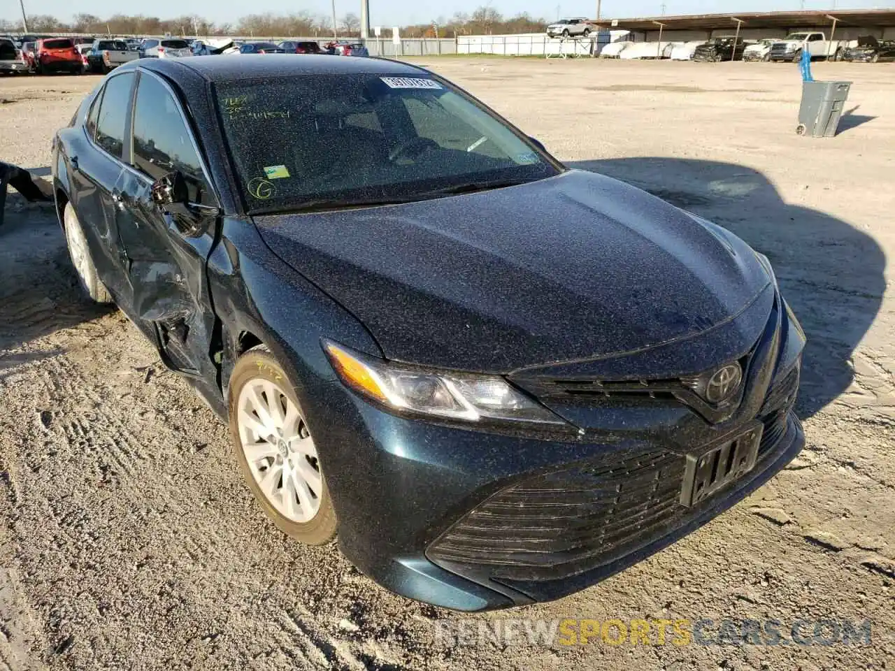 1 Photograph of a damaged car 4T1C11AK9LU914594 TOYOTA CAMRY 2020