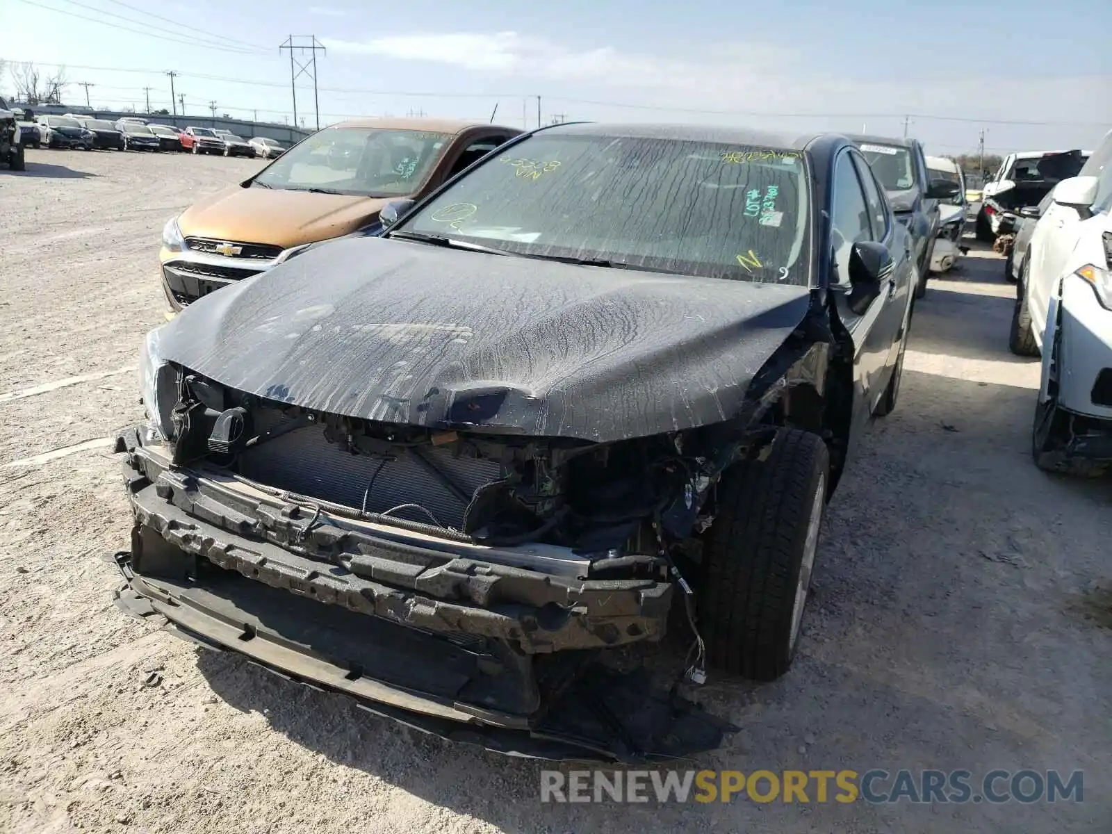 2 Photograph of a damaged car 4T1C11AK9LU915308 TOYOTA CAMRY 2020