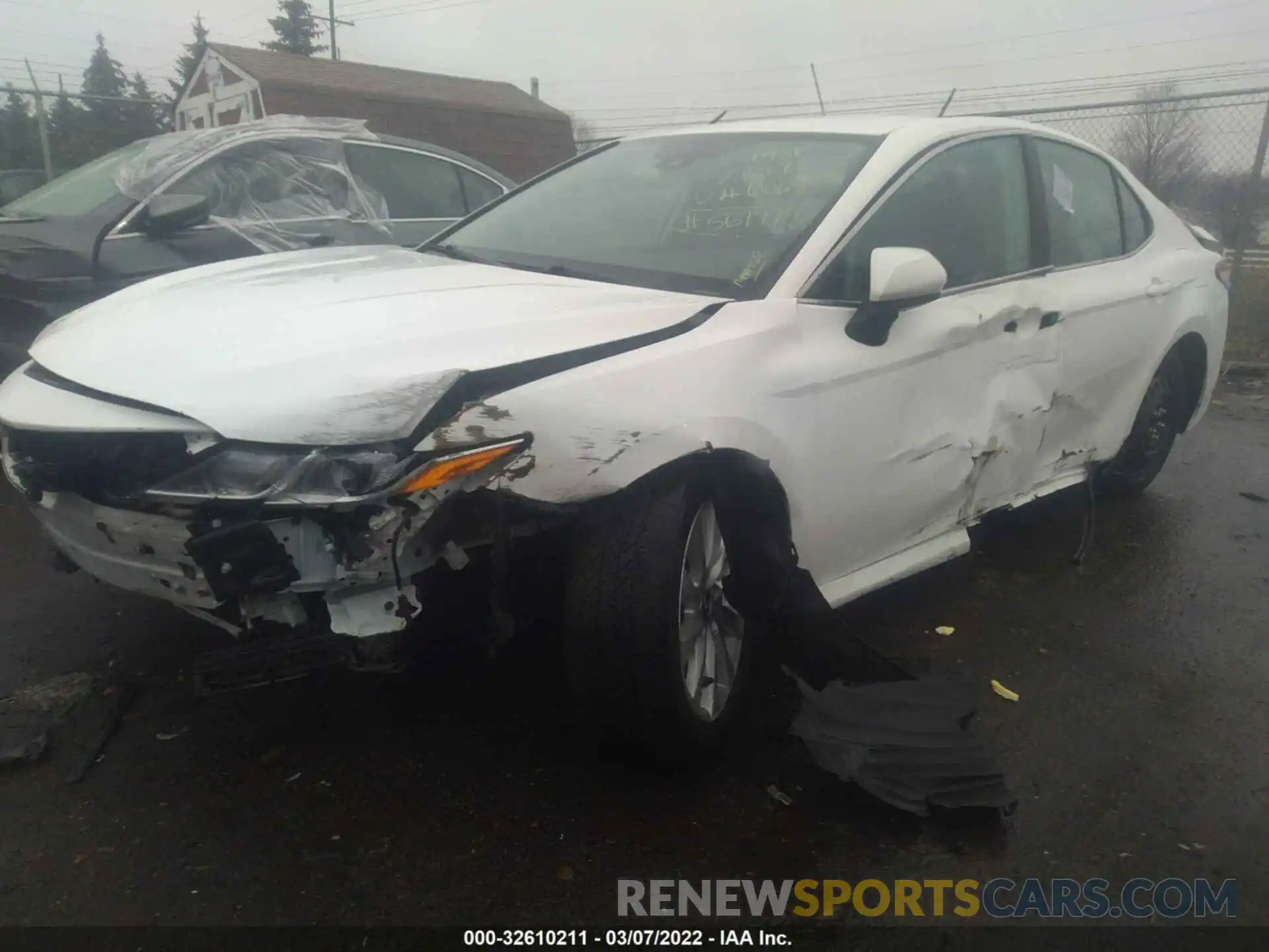 2 Photograph of a damaged car 4T1C11AK9LU916068 TOYOTA CAMRY 2020