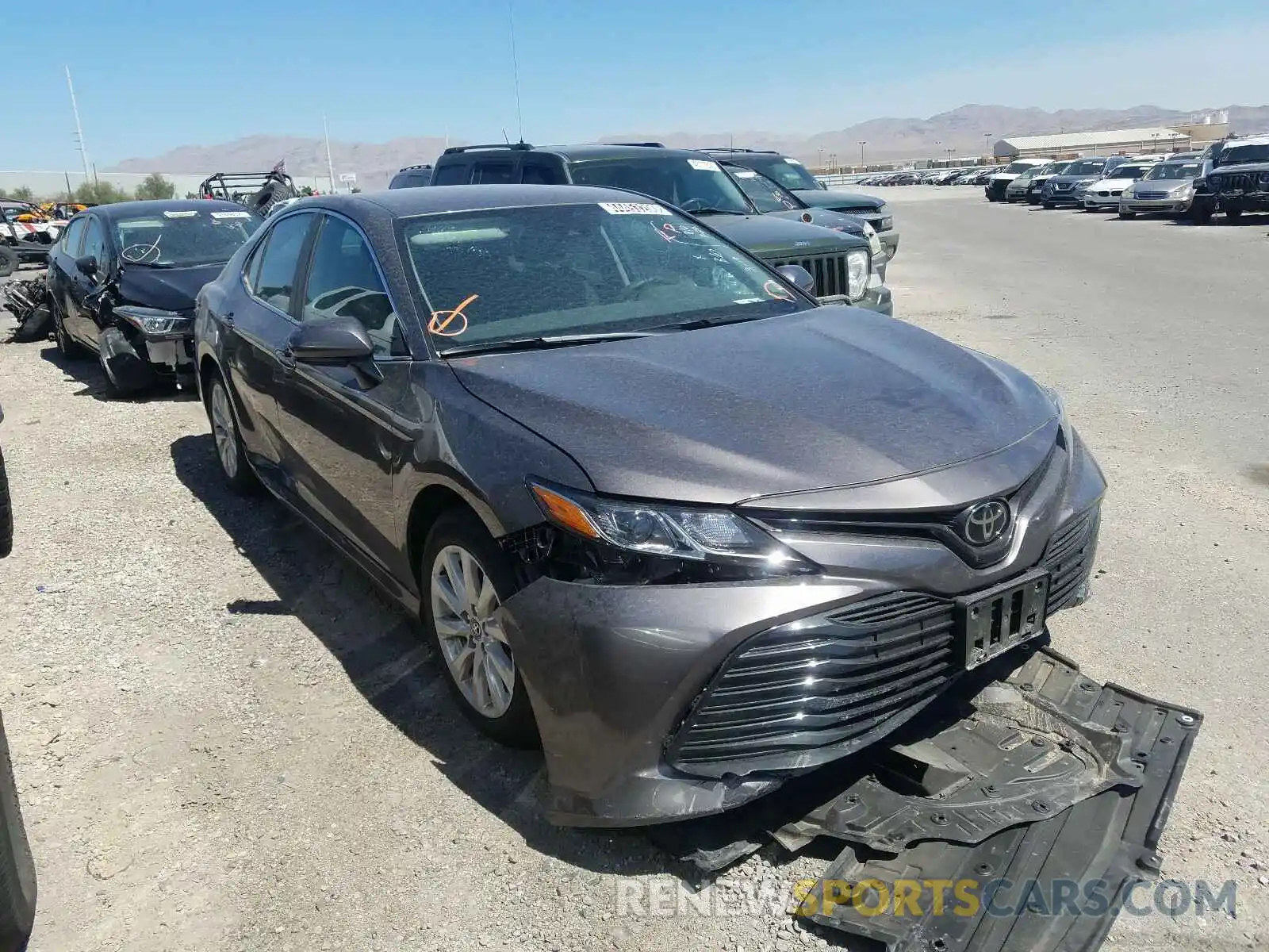 1 Photograph of a damaged car 4T1C11AK9LU916569 TOYOTA CAMRY 2020