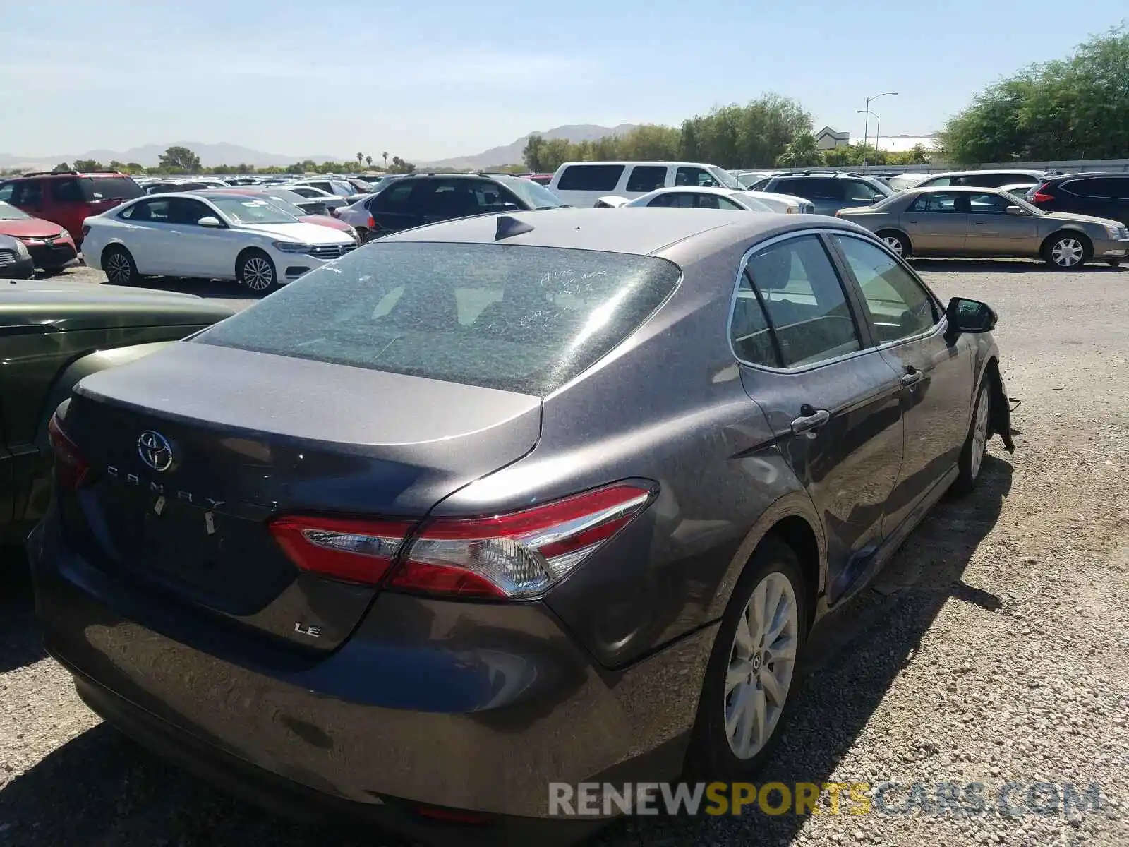 4 Photograph of a damaged car 4T1C11AK9LU916569 TOYOTA CAMRY 2020