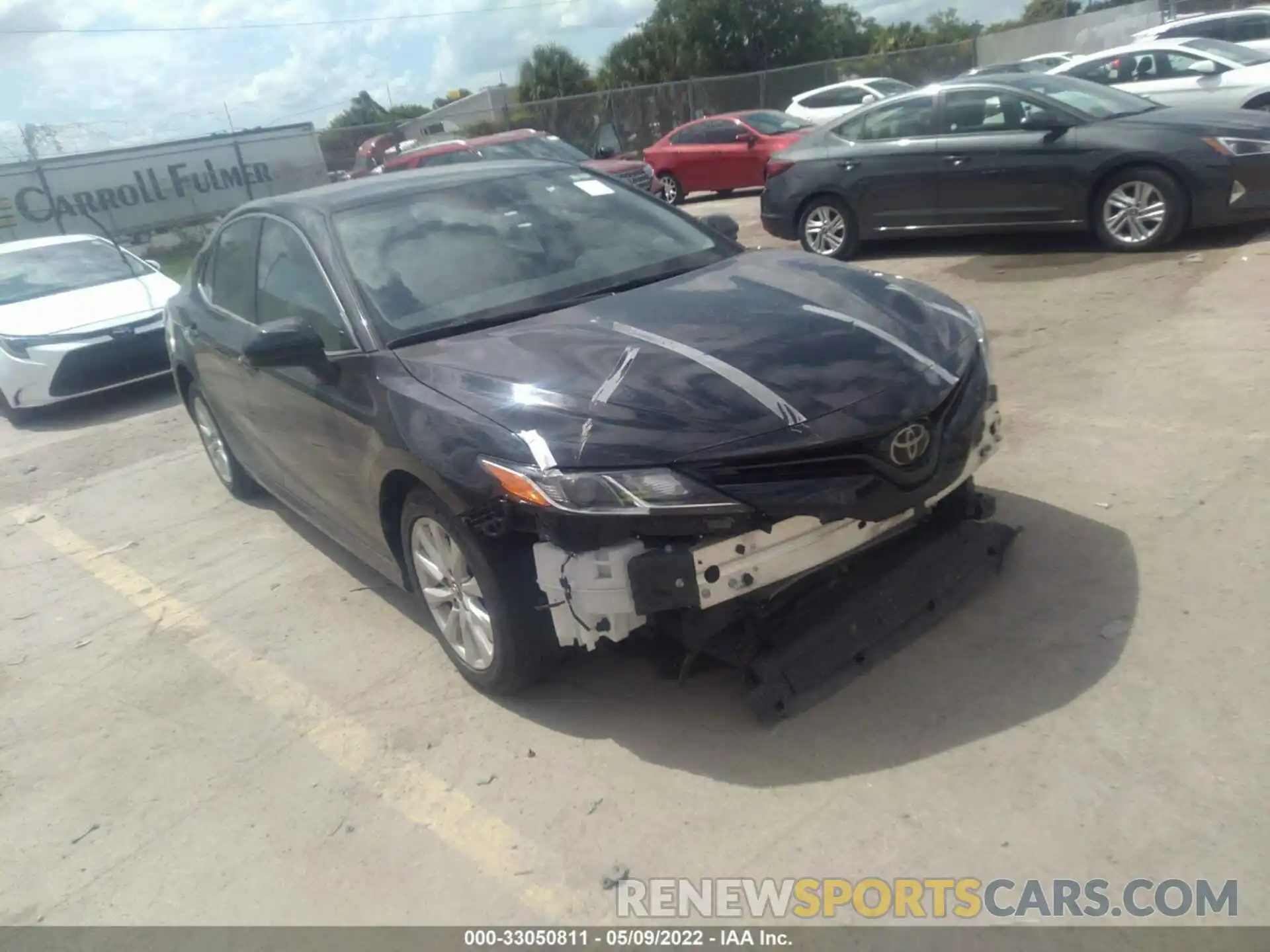 1 Photograph of a damaged car 4T1C11AK9LU931119 TOYOTA CAMRY 2020