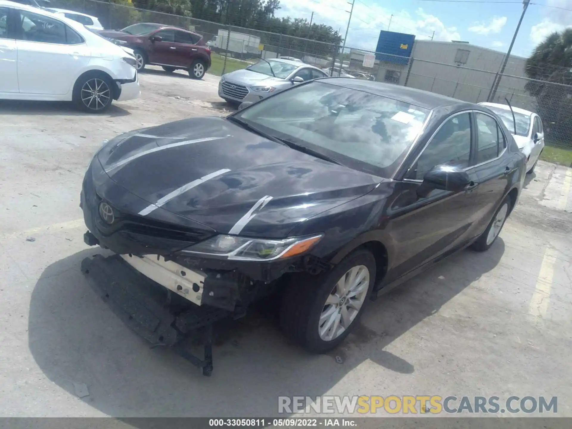 2 Photograph of a damaged car 4T1C11AK9LU931119 TOYOTA CAMRY 2020