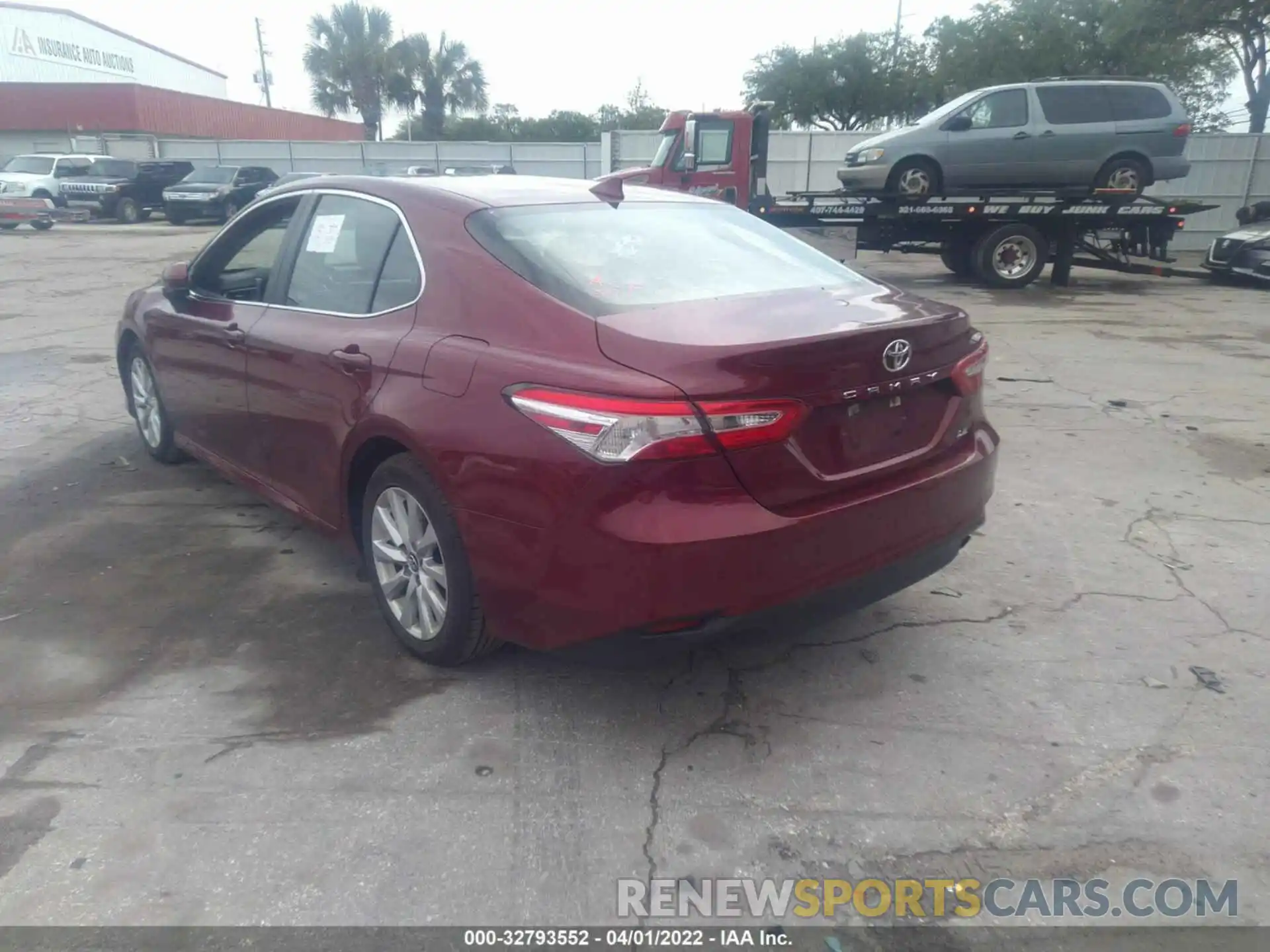 3 Photograph of a damaged car 4T1C11AK9LU932142 TOYOTA CAMRY 2020