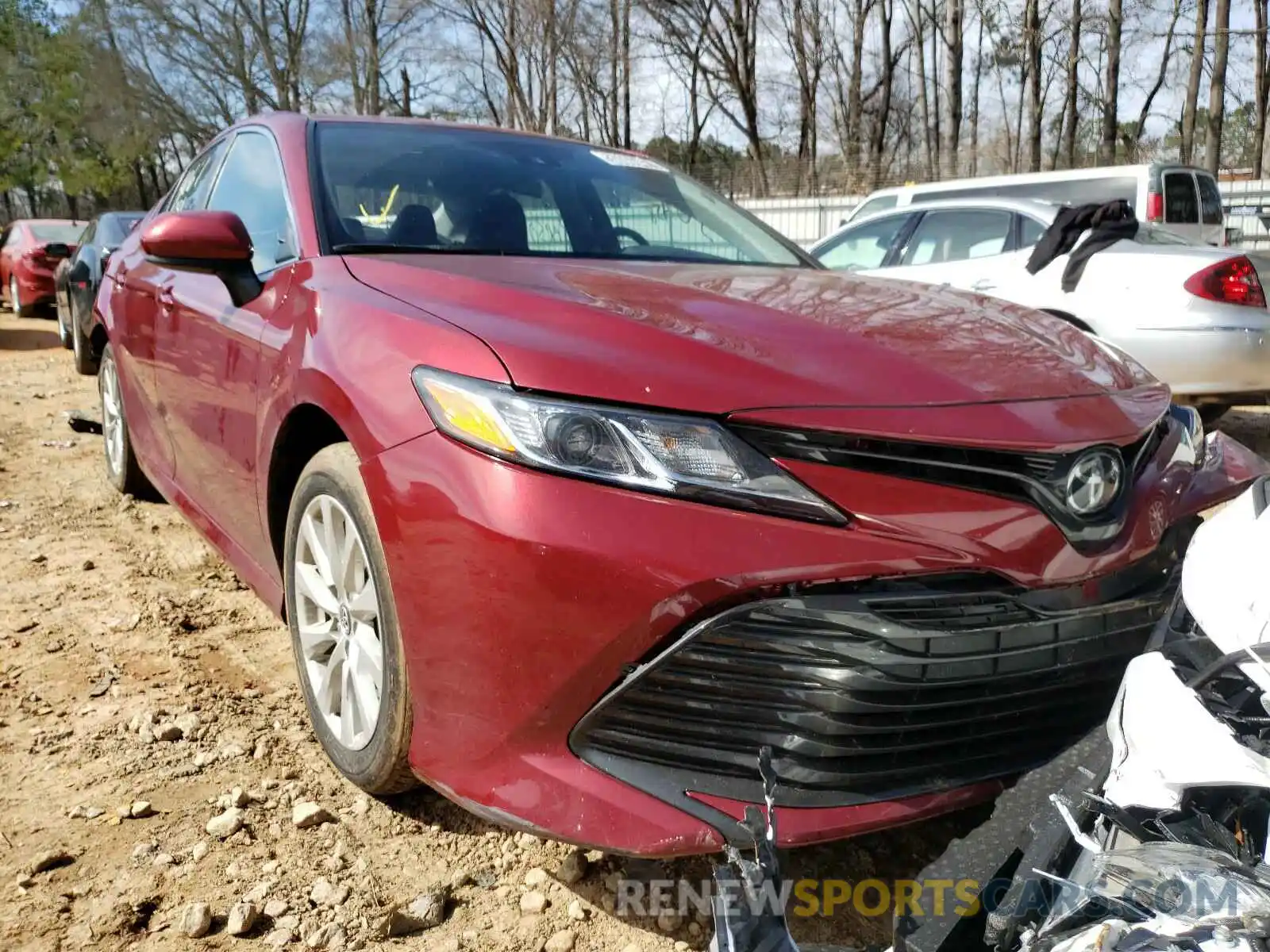 1 Photograph of a damaged car 4T1C11AK9LU934067 TOYOTA CAMRY 2020