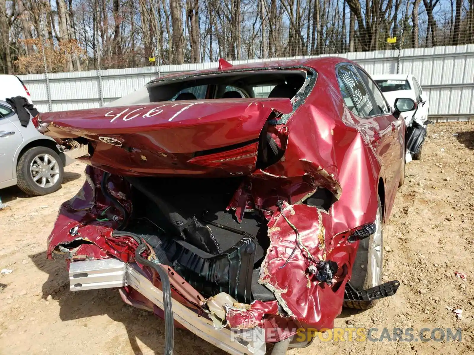 4 Фотография поврежденного автомобиля 4T1C11AK9LU934067 TOYOTA CAMRY 2020