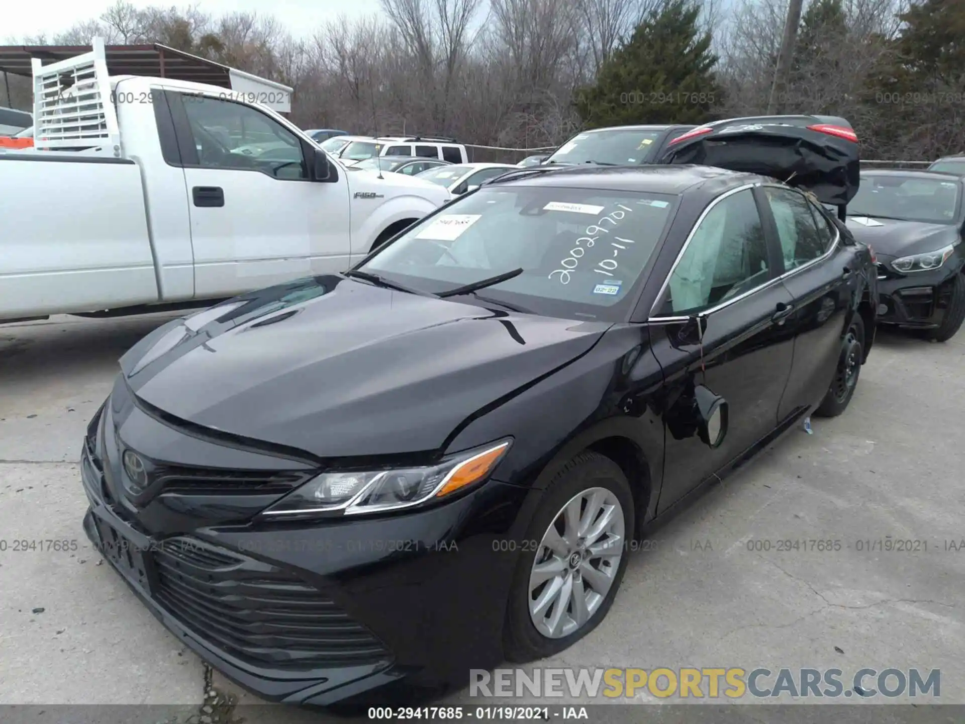 2 Photograph of a damaged car 4T1C11AK9LU939012 TOYOTA CAMRY 2020