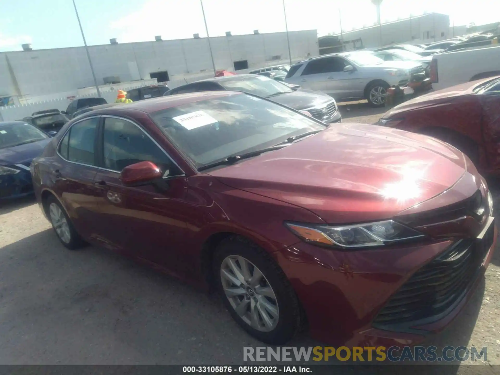 1 Photograph of a damaged car 4T1C11AK9LU944128 TOYOTA CAMRY 2020