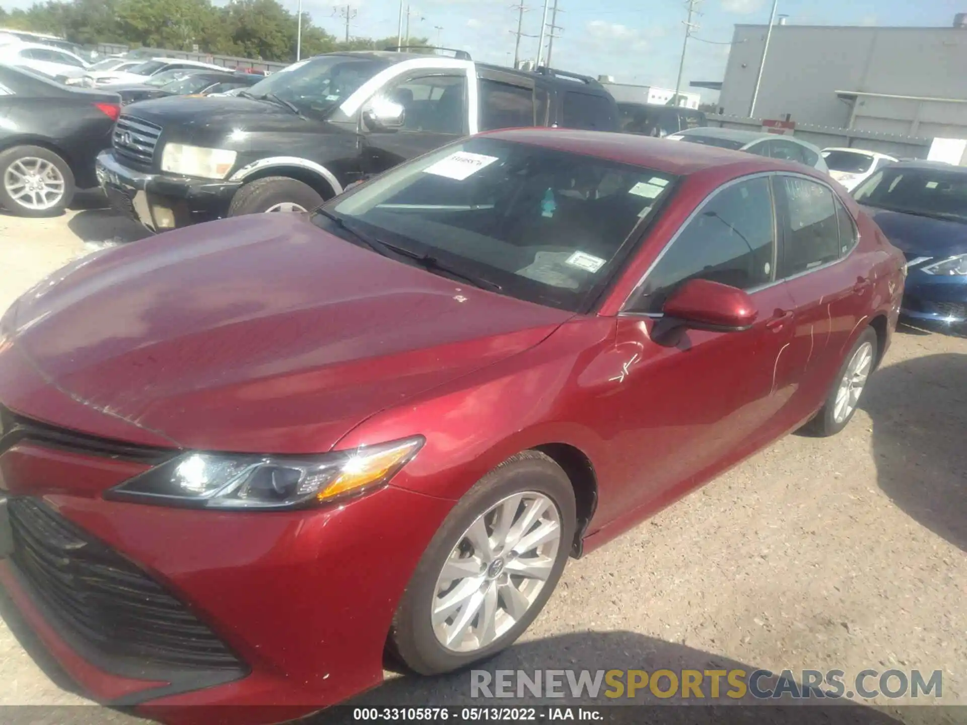 2 Photograph of a damaged car 4T1C11AK9LU944128 TOYOTA CAMRY 2020