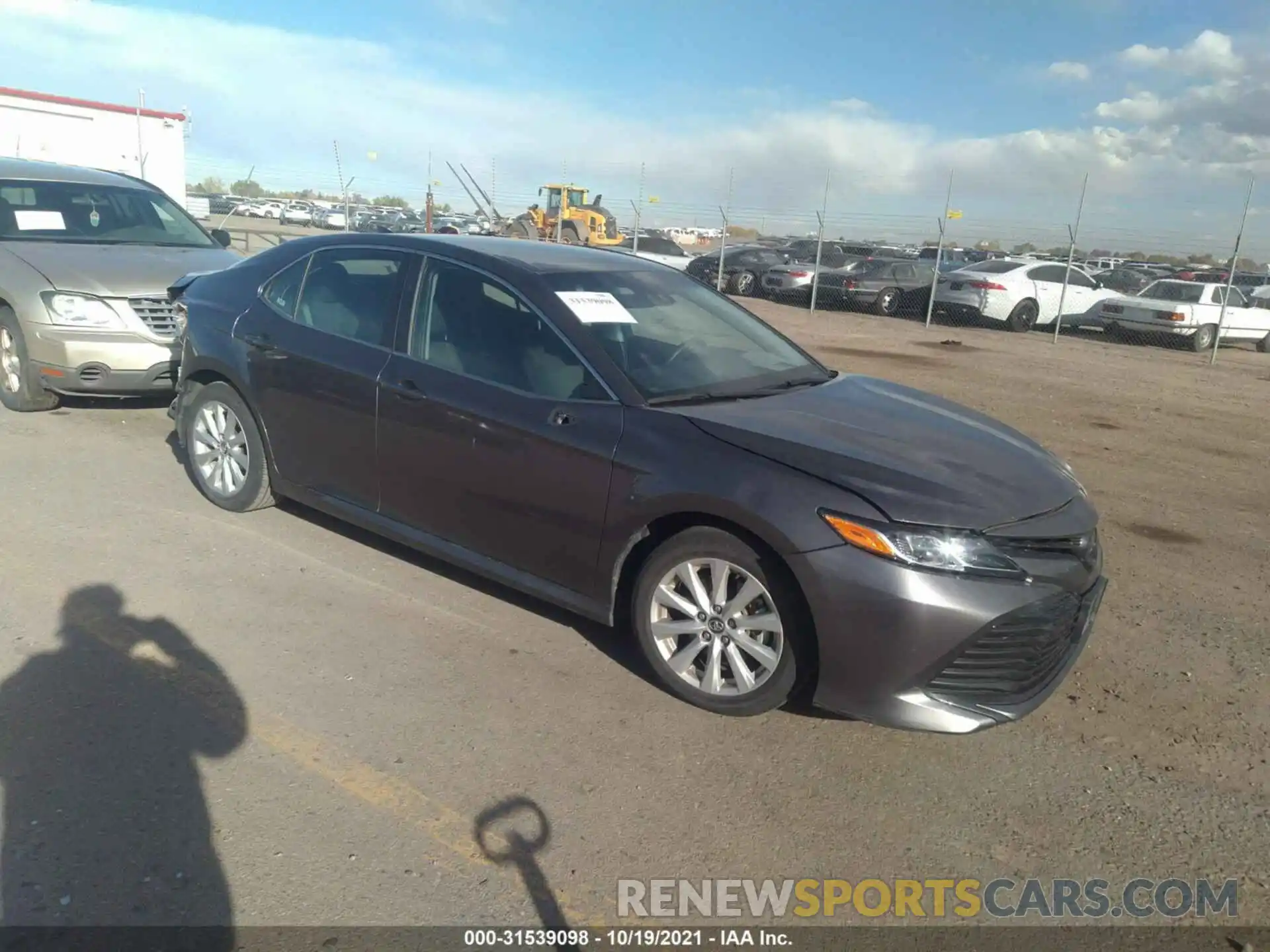 1 Photograph of a damaged car 4T1C11AK9LU944839 TOYOTA CAMRY 2020