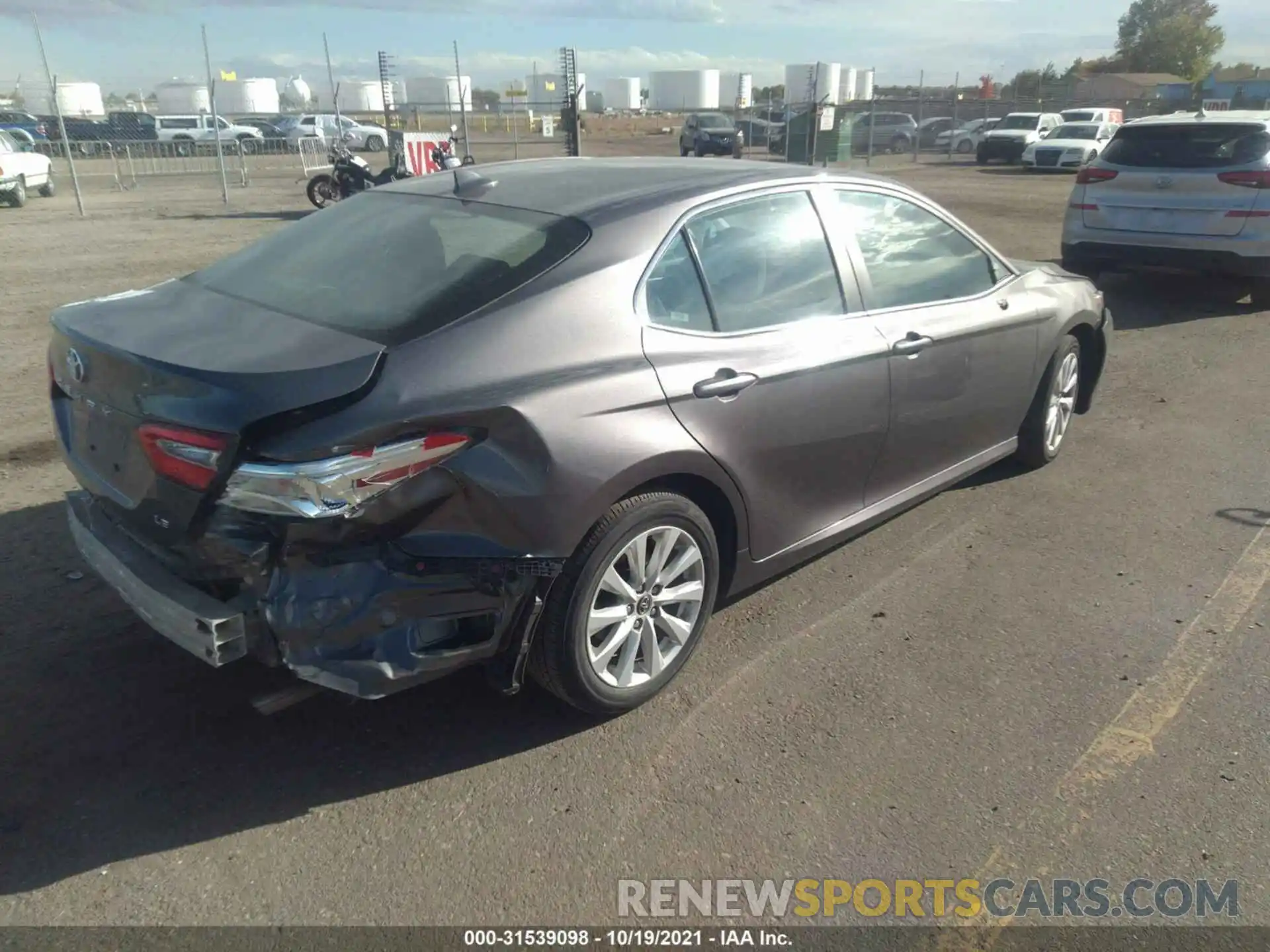 4 Photograph of a damaged car 4T1C11AK9LU944839 TOYOTA CAMRY 2020