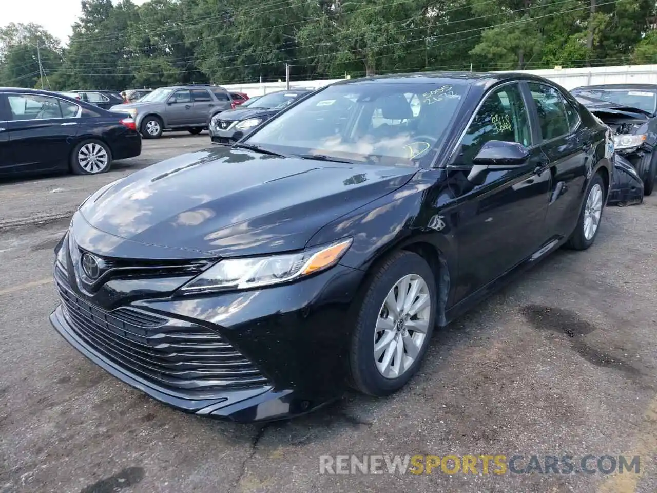 2 Photograph of a damaged car 4T1C11AK9LU946042 TOYOTA CAMRY 2020