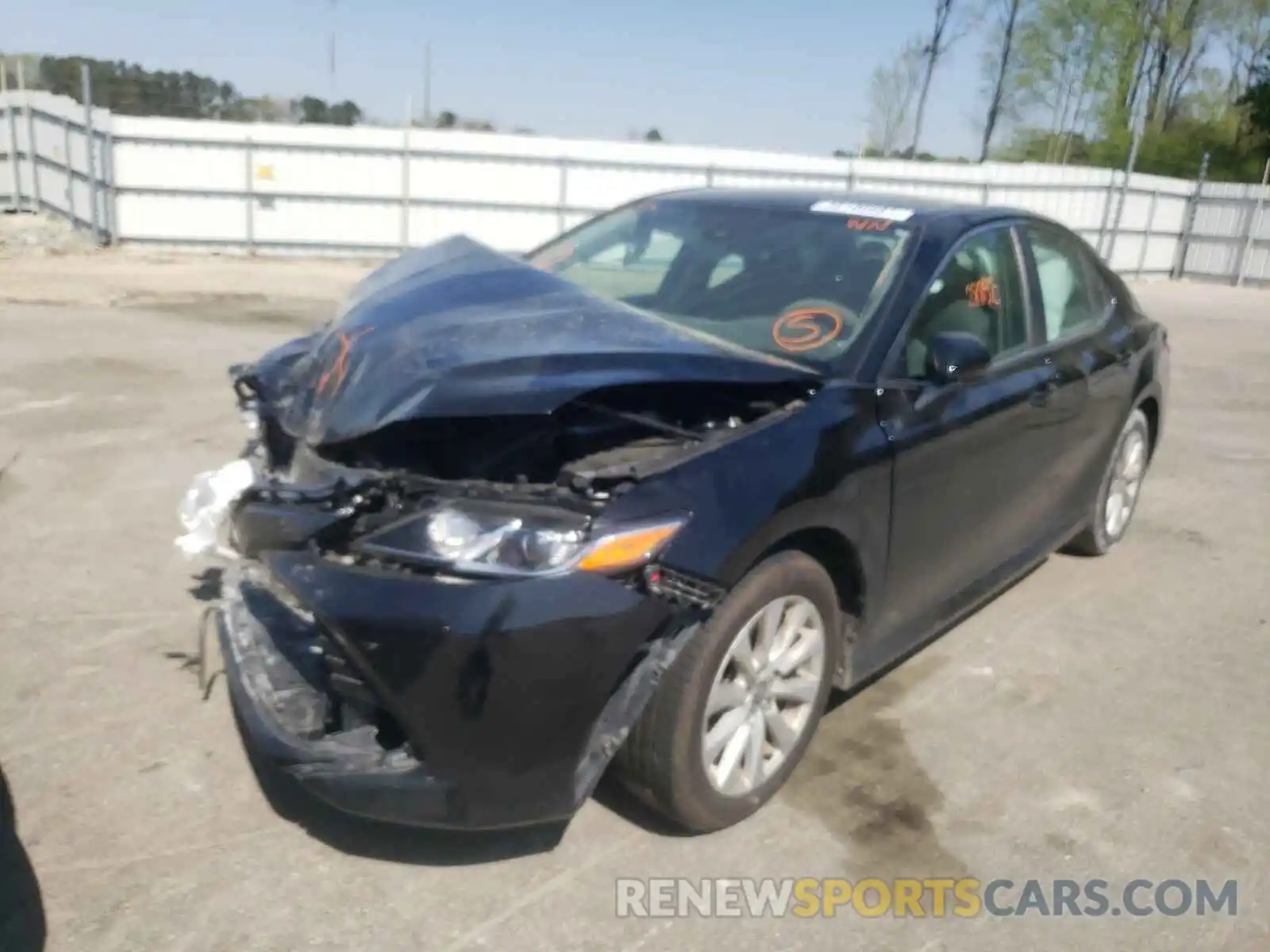 2 Photograph of a damaged car 4T1C11AK9LU948387 TOYOTA CAMRY 2020