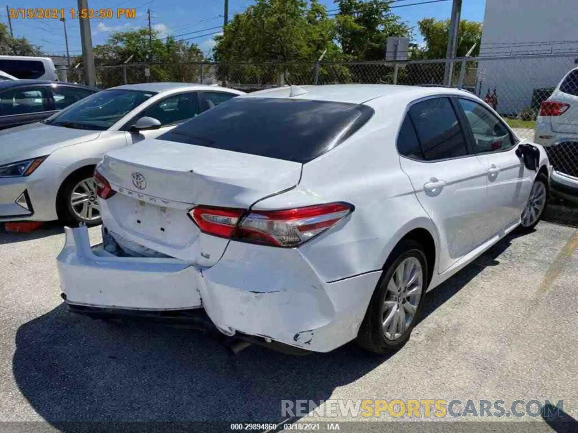 14 Photograph of a damaged car 4T1C11AK9LU949880 TOYOTA CAMRY 2020