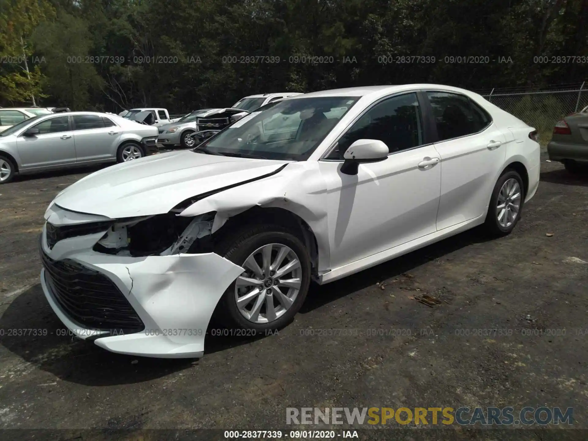 2 Photograph of a damaged car 4T1C11AK9LU955940 TOYOTA CAMRY 2020