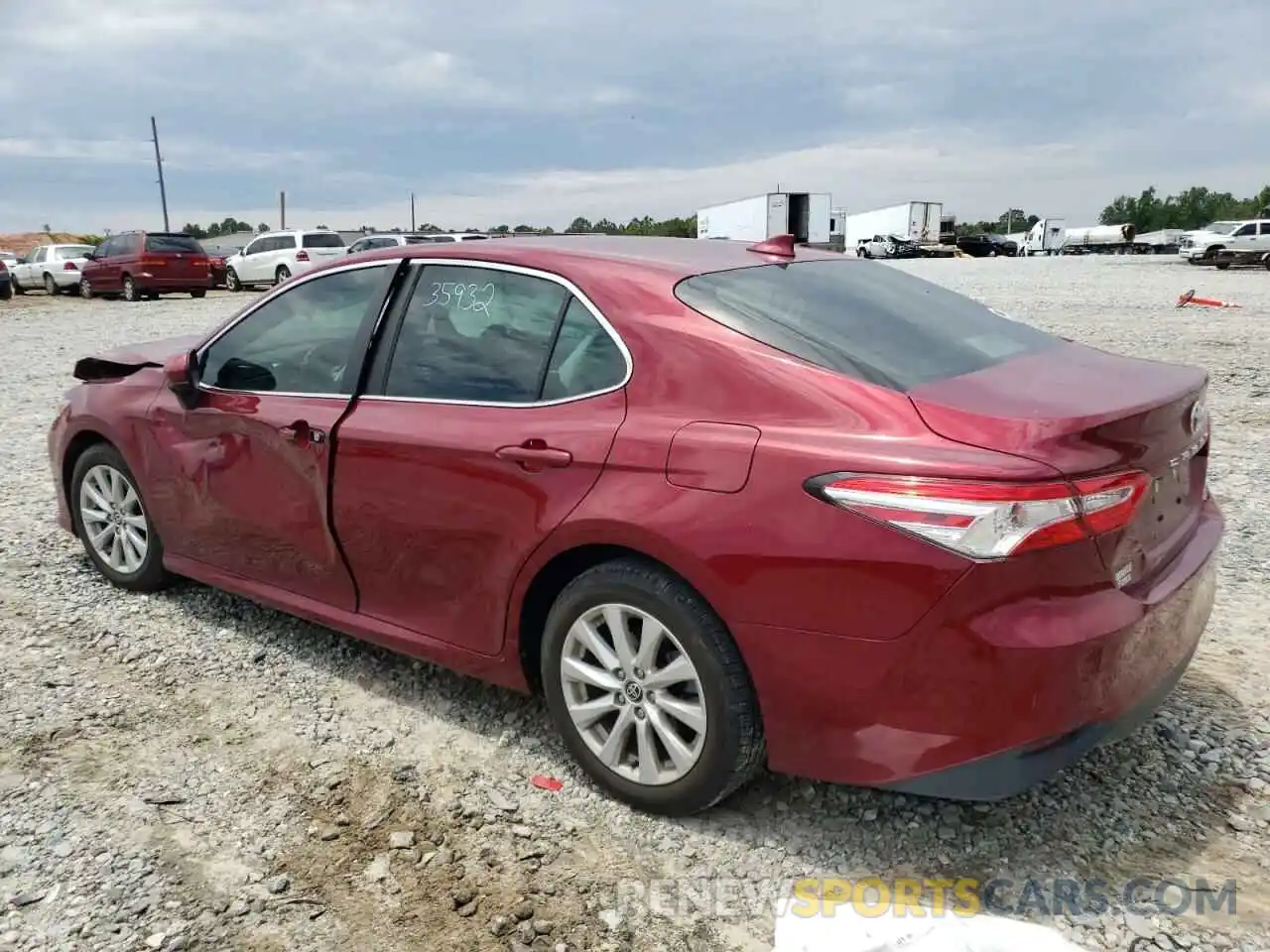 3 Photograph of a damaged car 4T1C11AK9LU958837 TOYOTA CAMRY 2020